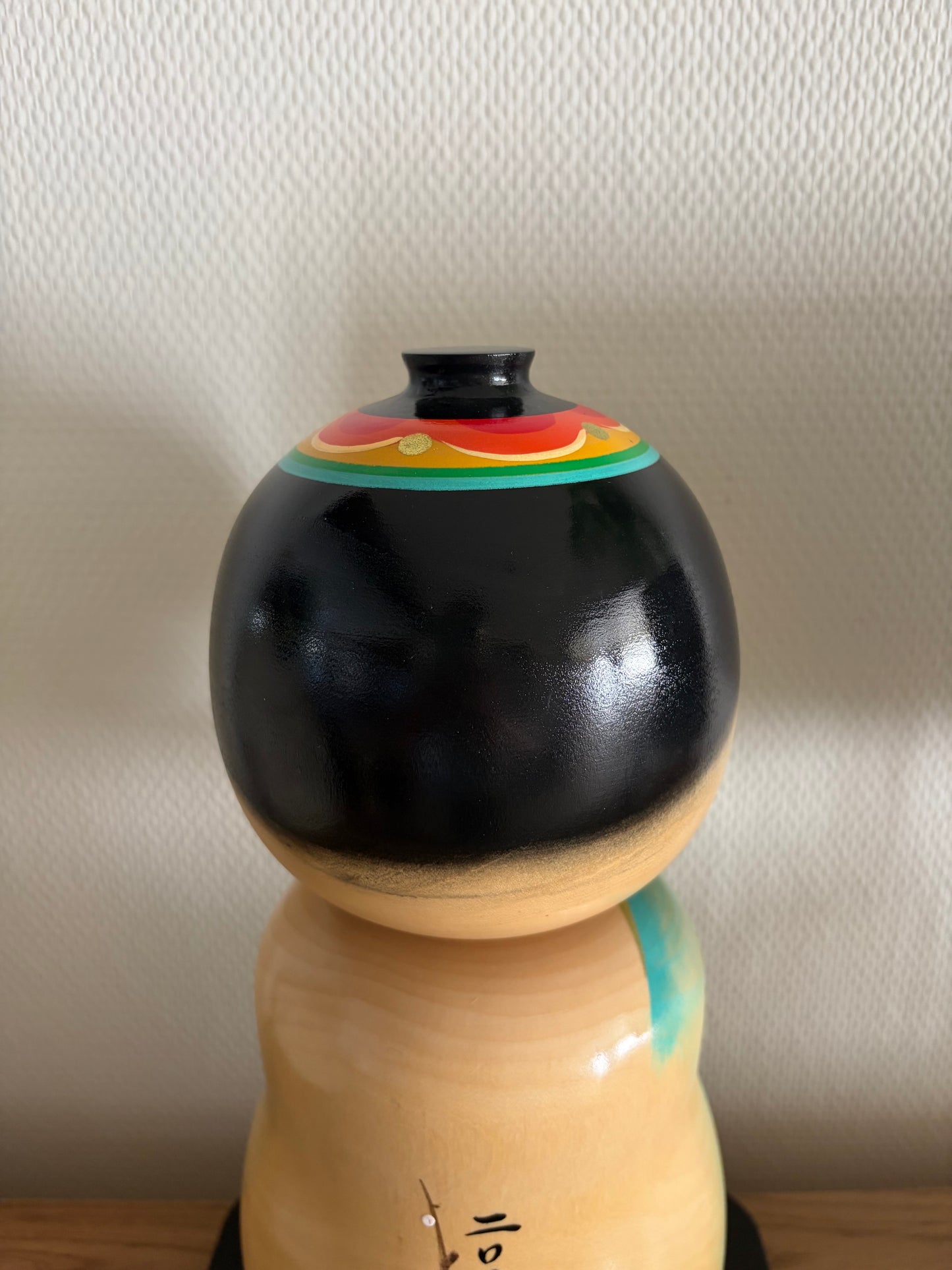 Vintage Sosaku kokeshi by Sato Kouson