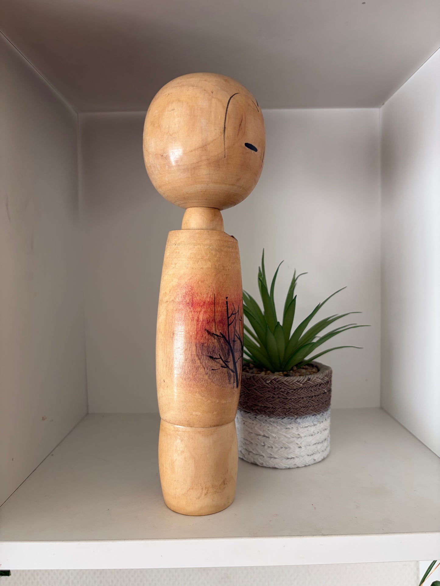 Vintage Sosaku kokeshi by Yajima Suiho (1915-)