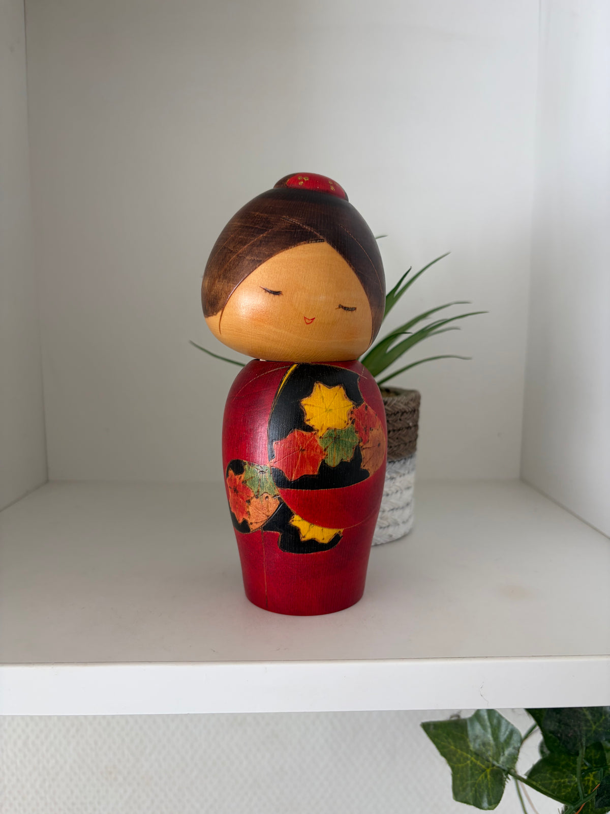 Rare vintage Sosaku kokeshi by Toa Sekiguchi (1942-)