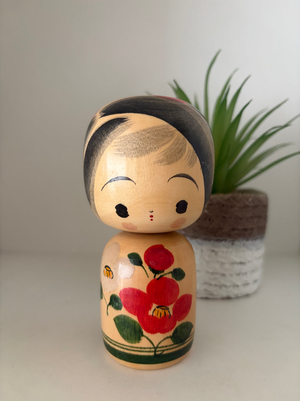 Cute vintage kokeshi