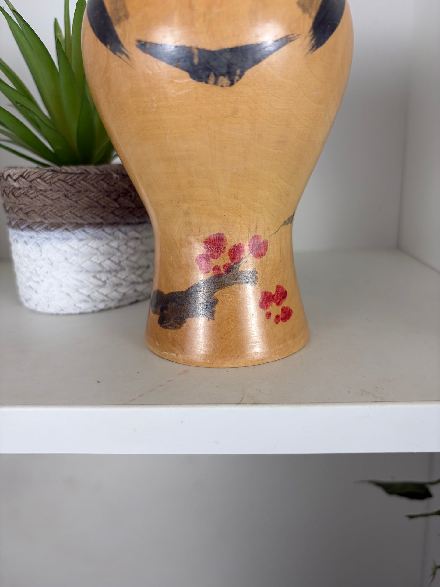 Vintage Sosaku kokeshi by Kiyohara Takao (1916-)