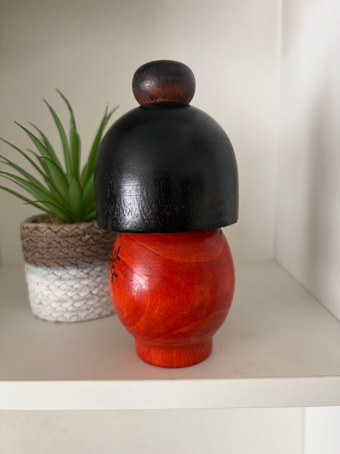 Vintage Gumma kokeshi by Kazuo Takamizawa (1927-)