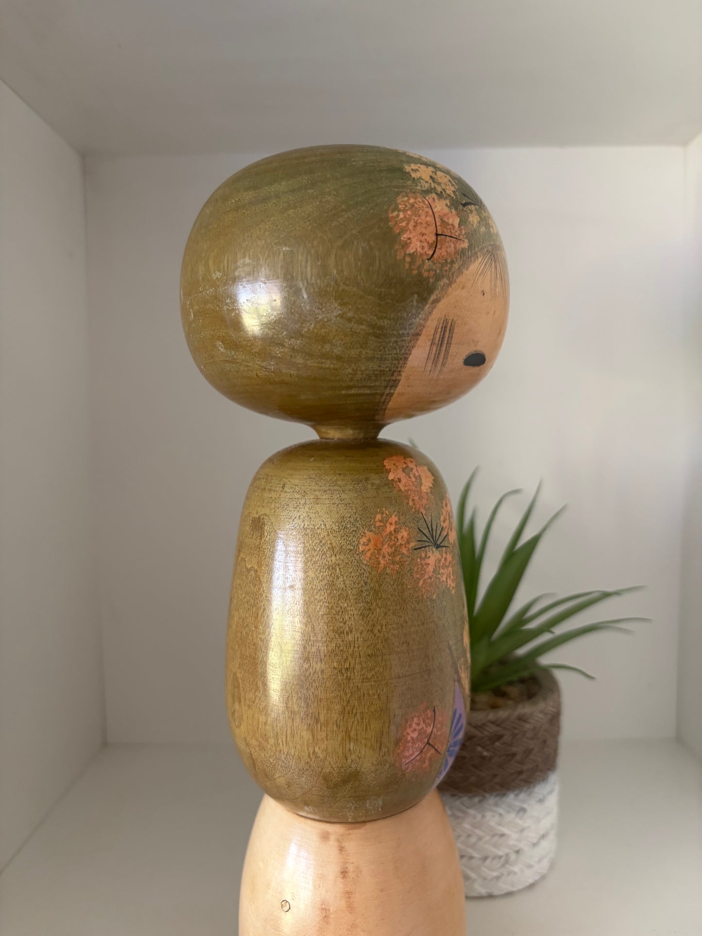 Rare Vintage Sosaku kokeshi by Kato Masami (1925-)