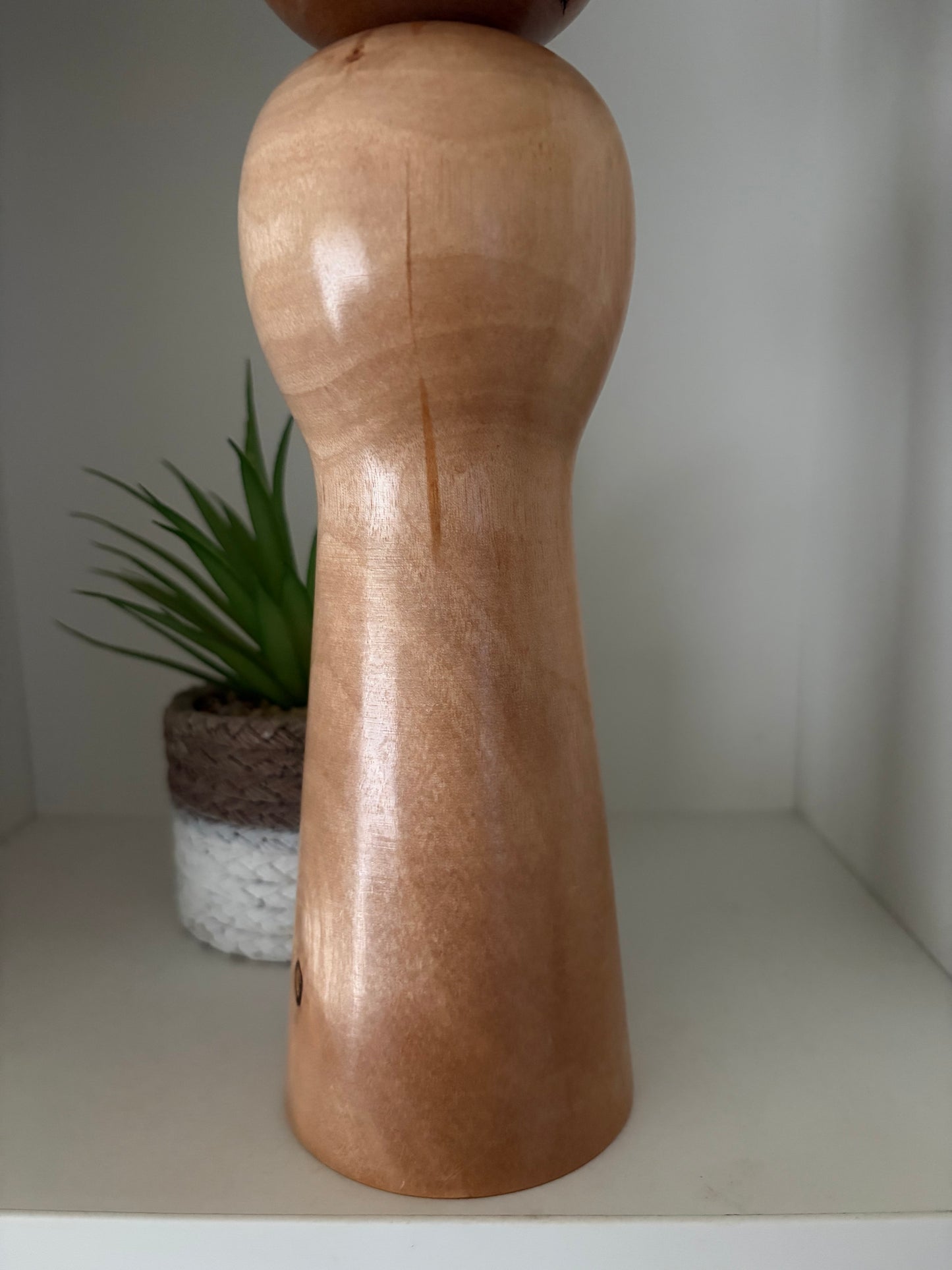 Vintage Japanese Sosaku Kokeshi by Kiyohara Takao (1916-)