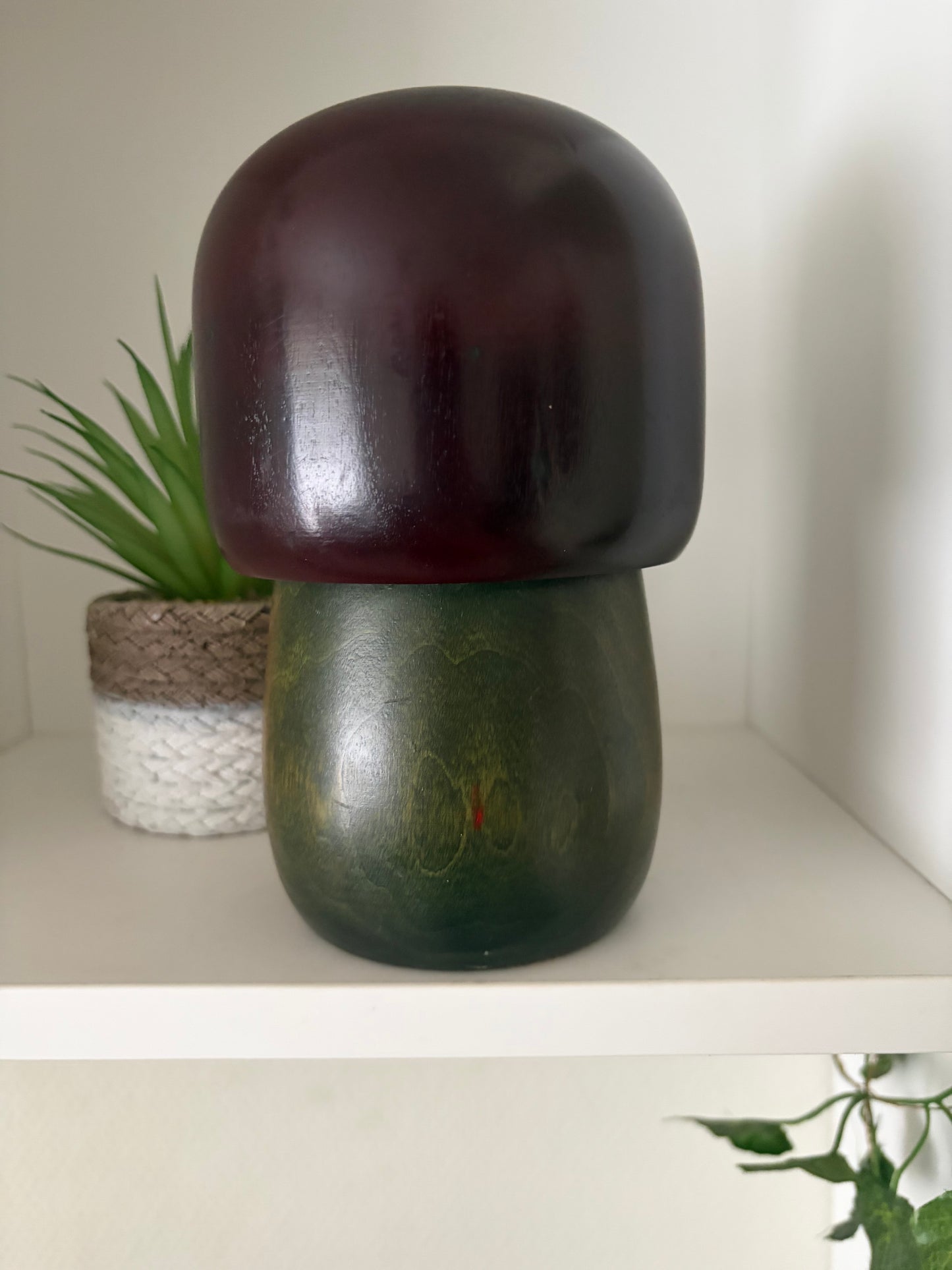 Vintage Gumma kokeshi by Kisaku