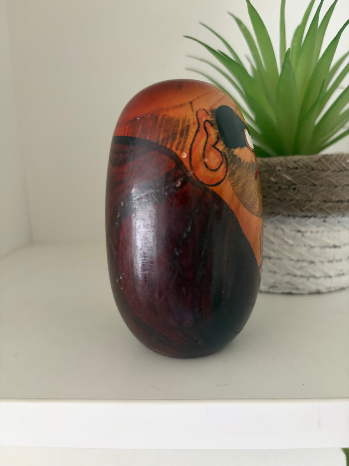 Vintage Daruma kokeshi