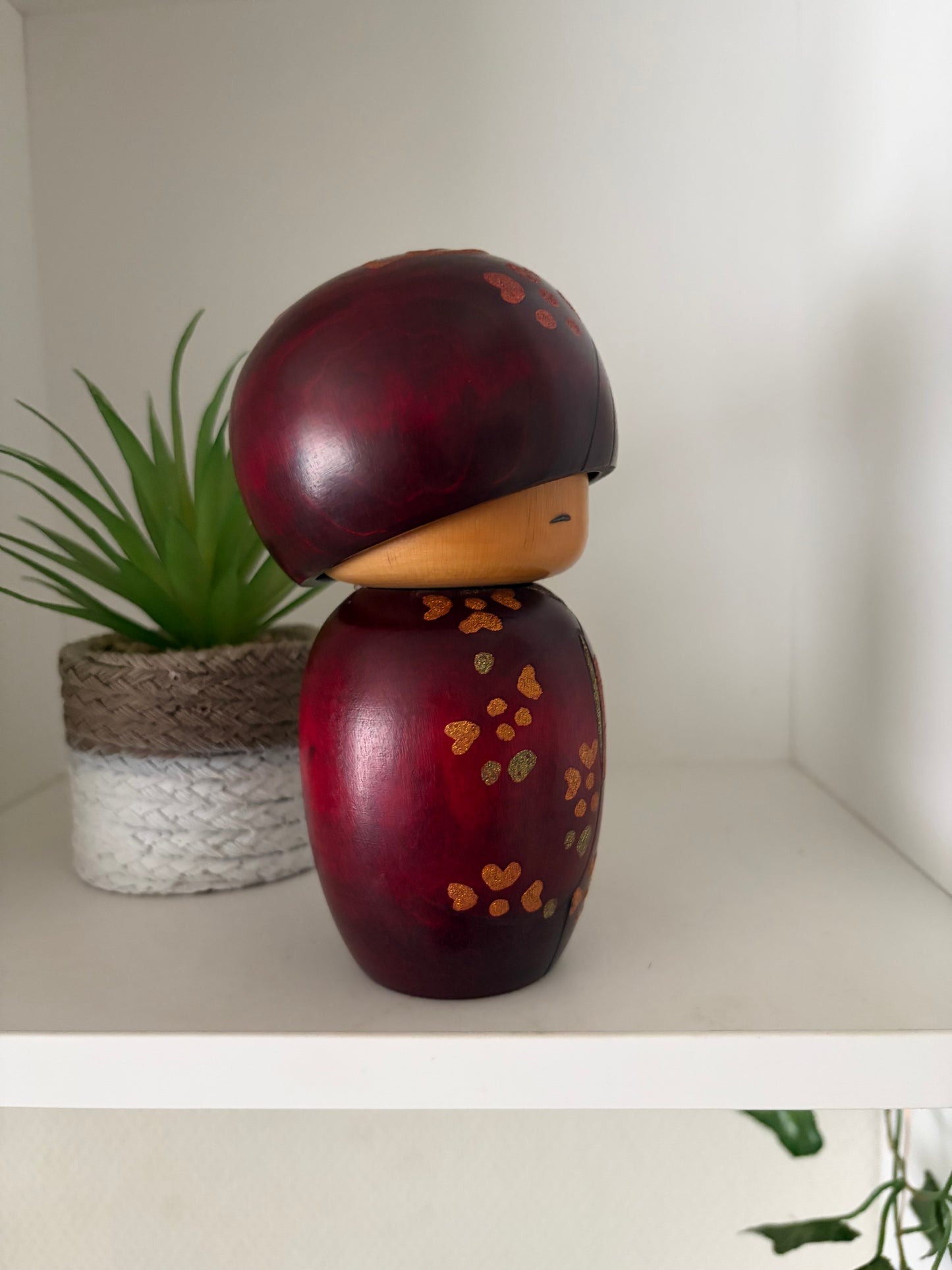 Beautiful vintage creative Kokeshi by Toshio Sekiguchi (1947-)