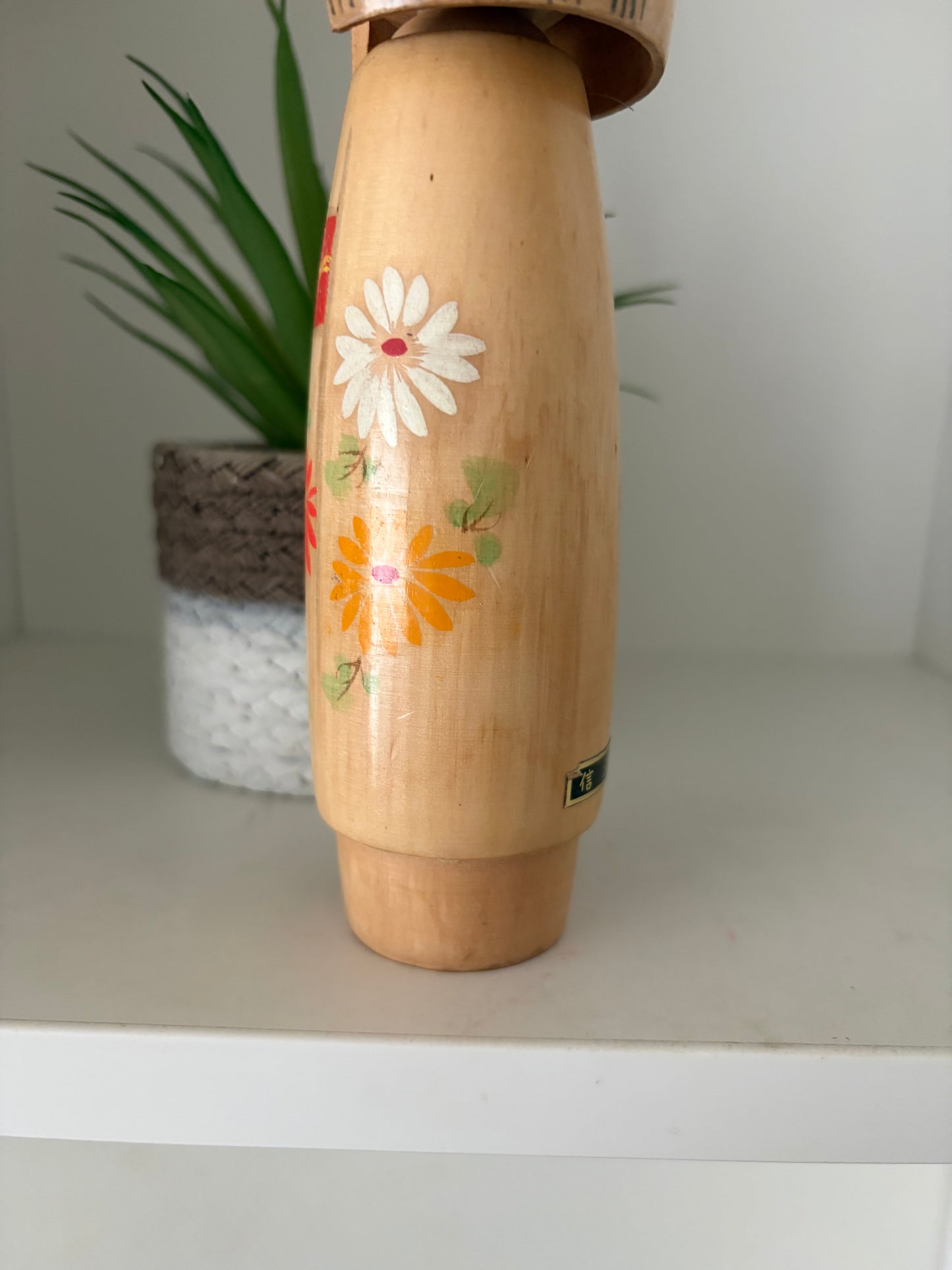Vintage Sosaku kokeshi by Hajime Miyashita (1940-)