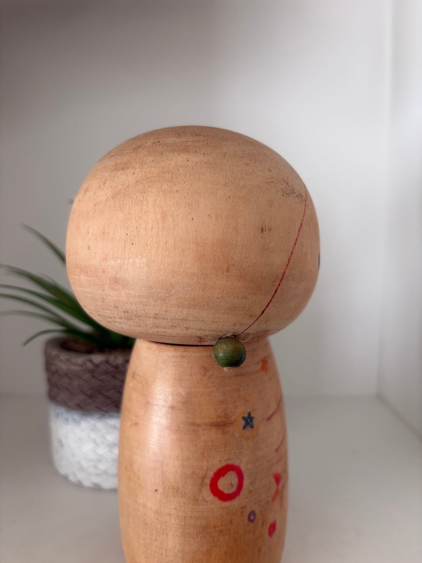 Rare Vintage Creative Kokeshi By Hiroe Fukushima