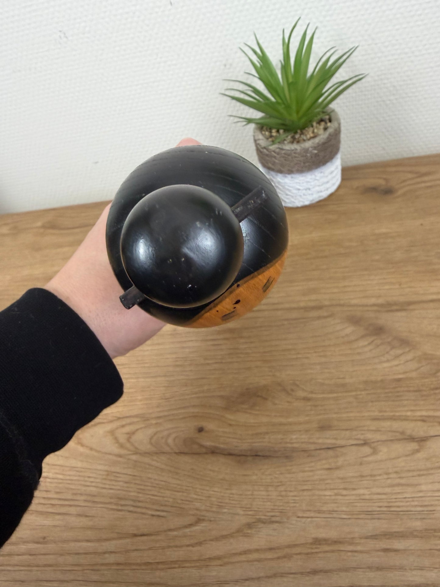 Rare vintage Gumma kokeshi by Kazuo Takamizawa (1927-)