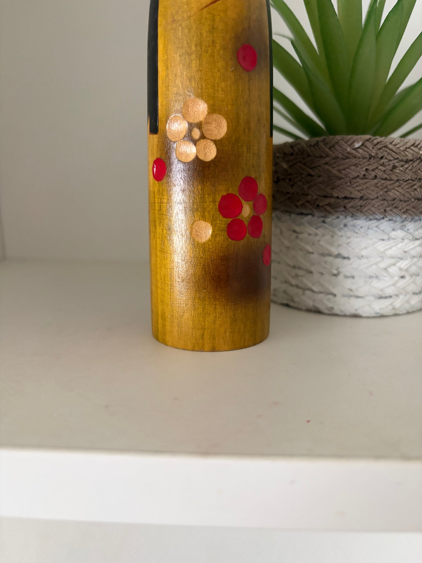Vintage Sosaku kokeshi bottle opener