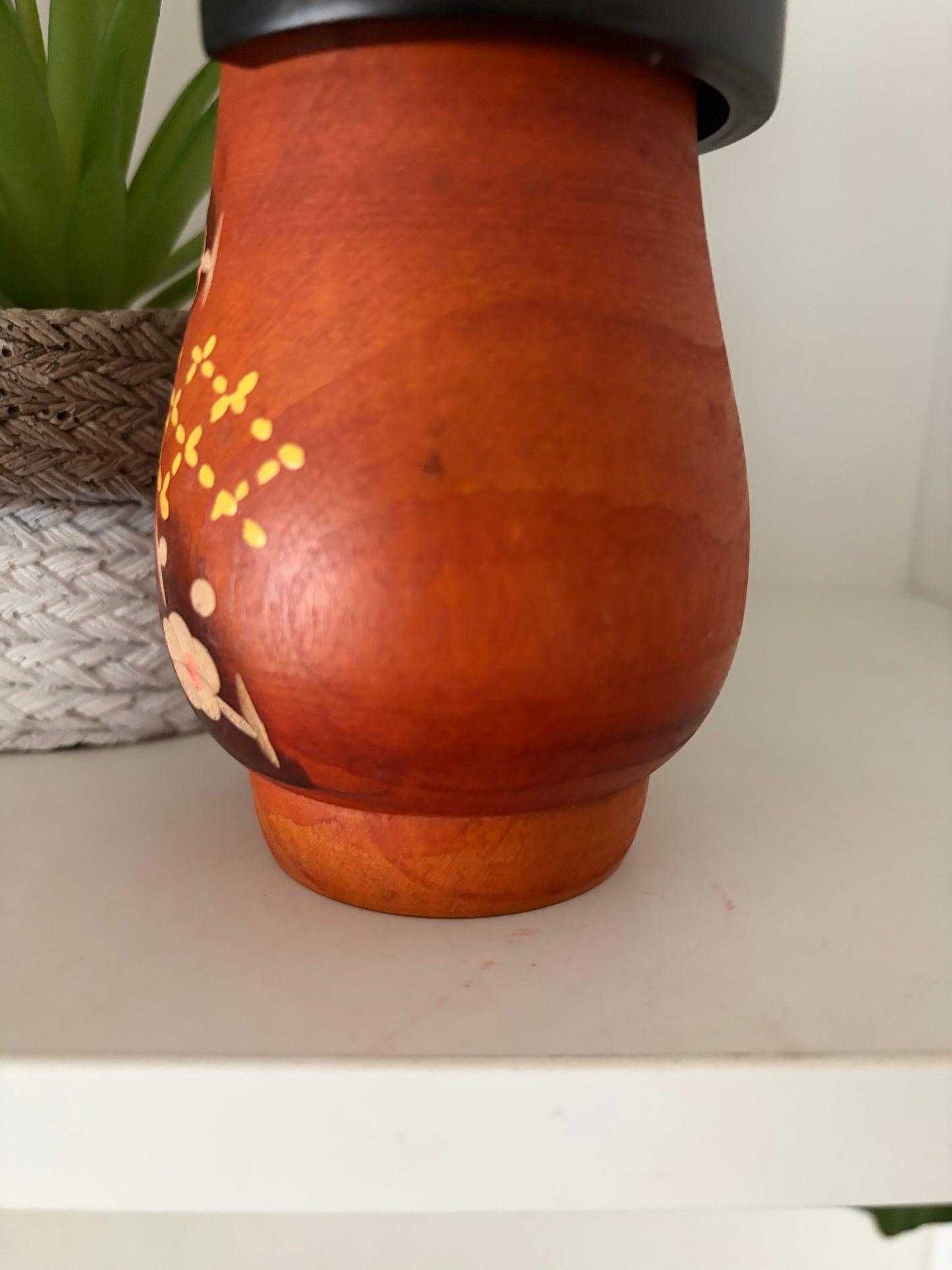 Vintage Gumma Kokeshi By Kazuo Takamizawa (1927-)