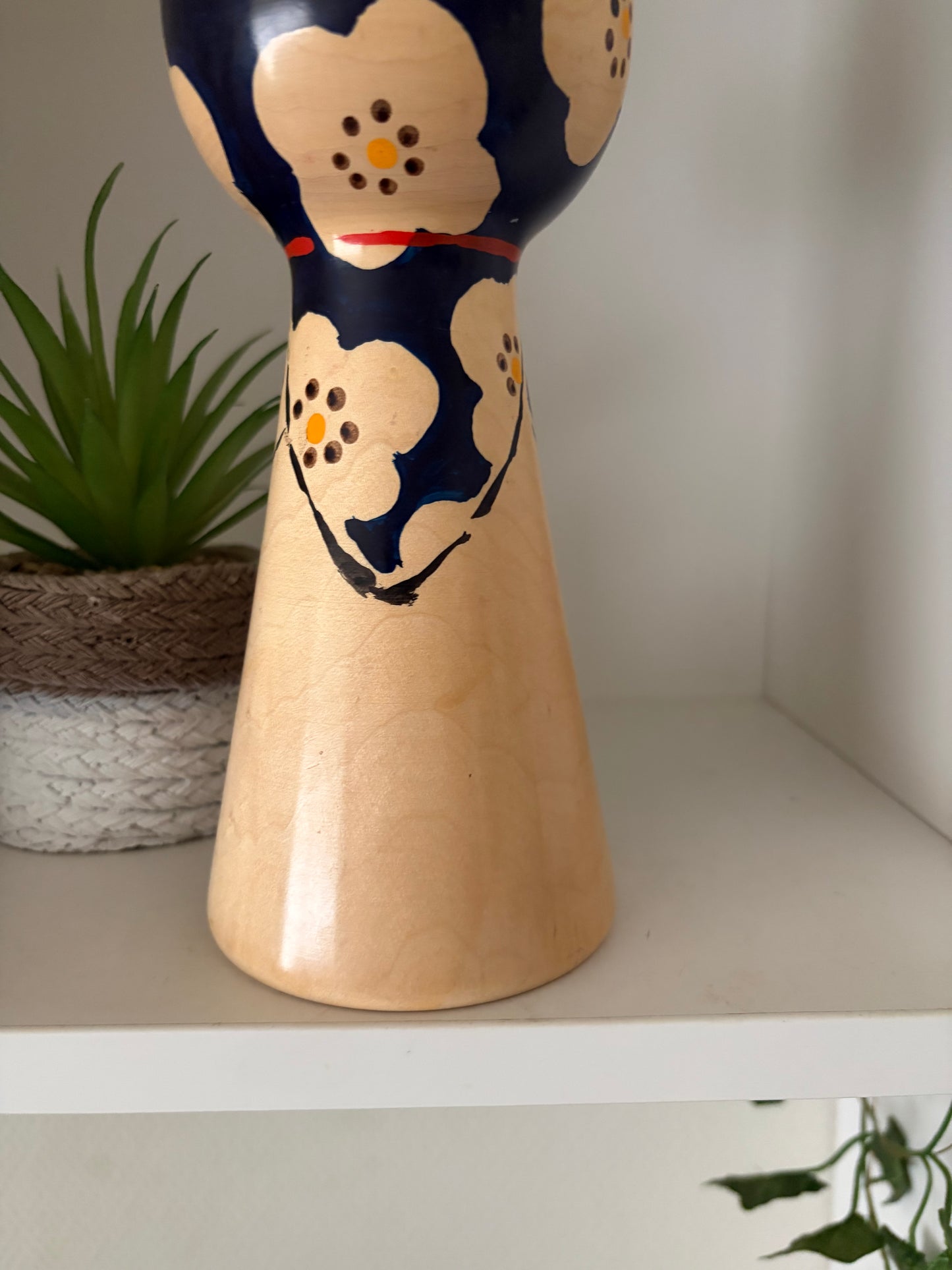 Vintage Japanese Sosaku Kokeshi by Kiyohara Takao (1916-)