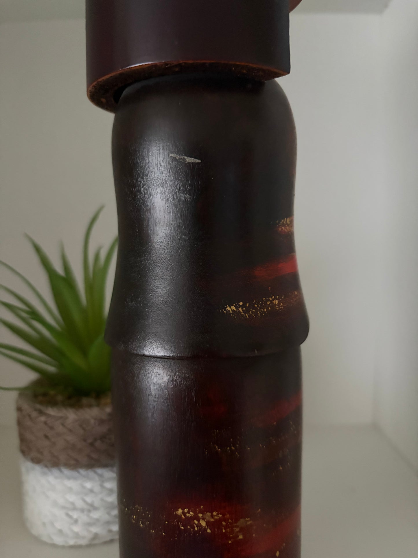 Vintage Gumma Kokeshi by Aoki Ryoka (1931-)