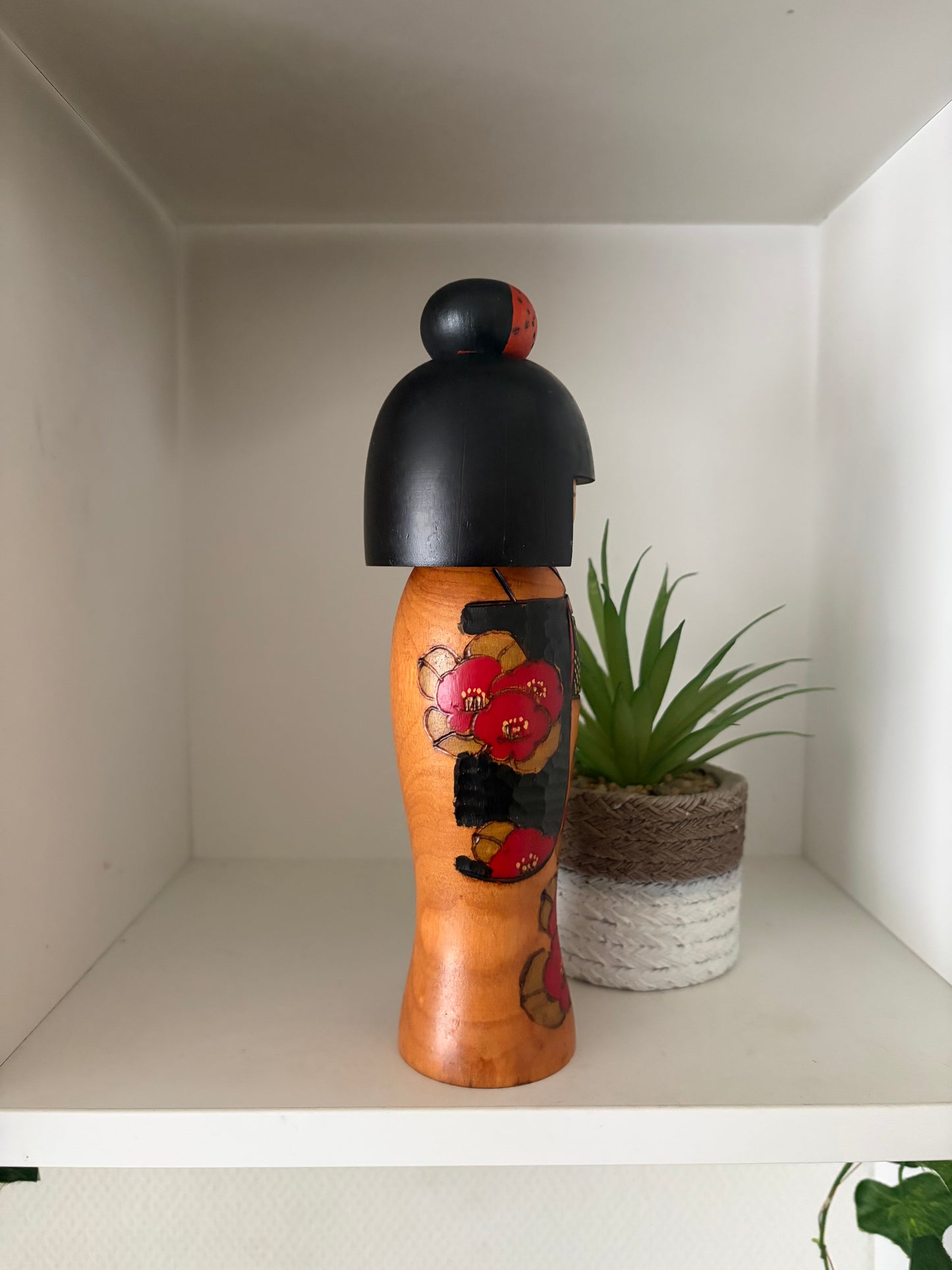Vintage Gumma Kokeshi By Kazuo Takamizawa (1927-)