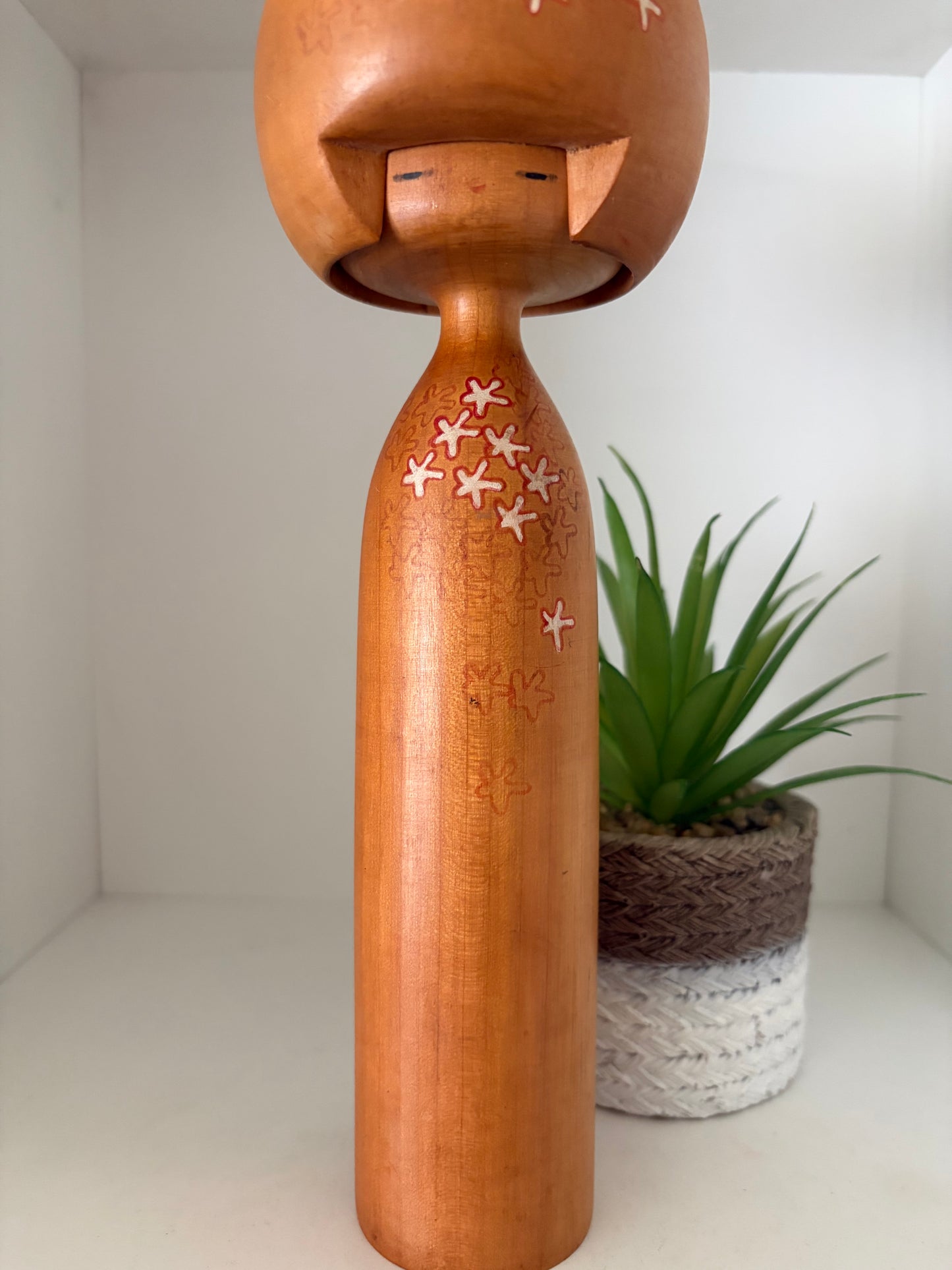 Exclusive Vintage kokeshi made by Sansaku Sekiguchi (1925-2018)