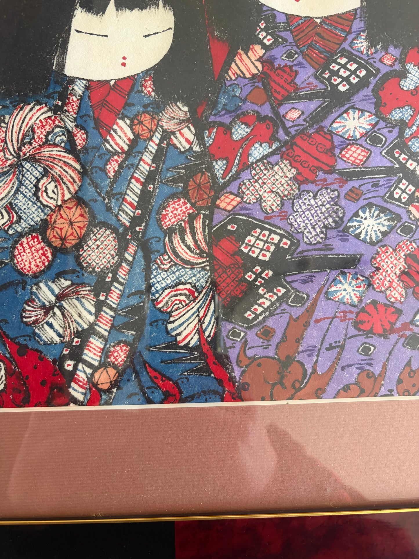 Exclusive vintage watercolor painting by Hideo Ishihara (1925-1999)