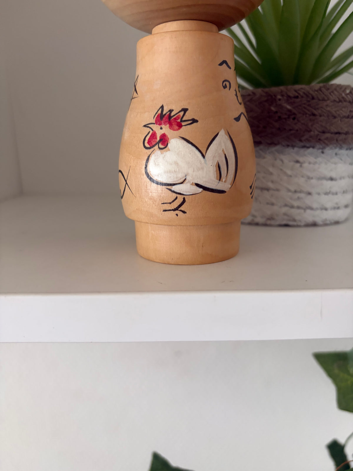 Vintage Sosaku kokeshi by Yamagishi Umeyoshi