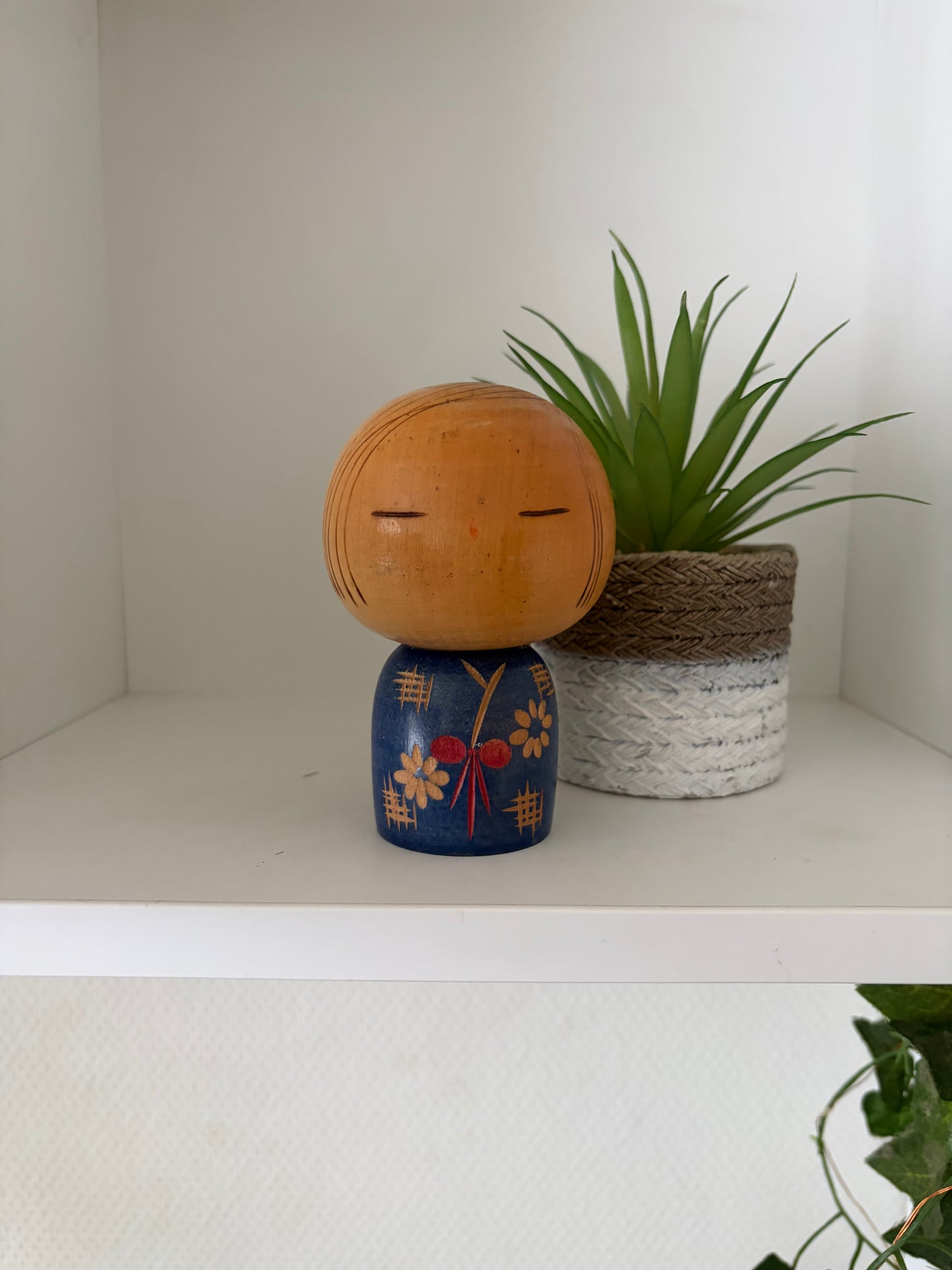 Vintage creative kokeshi by Yuji Kawase