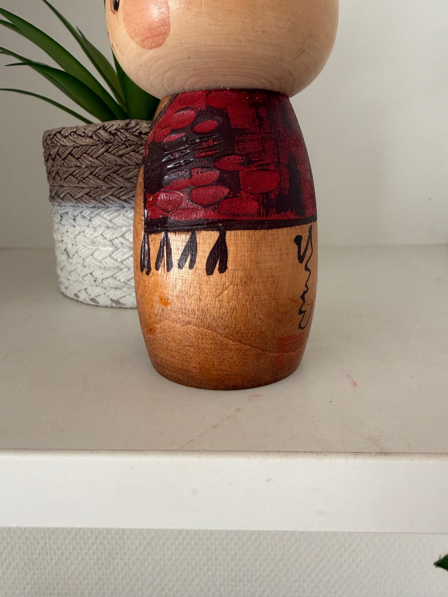 Rare Vintage Creative Kokeshi By Hiroe Fukushima