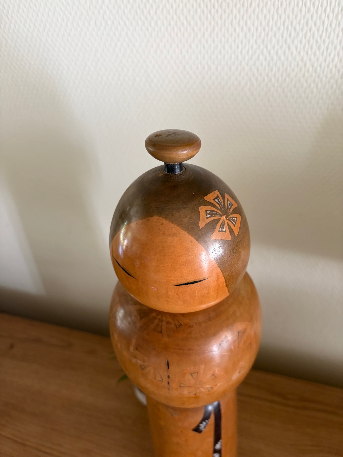 Rare Vintage Creative Kokeshi By Sadao Kishi (1932-1998)- XL 45cm