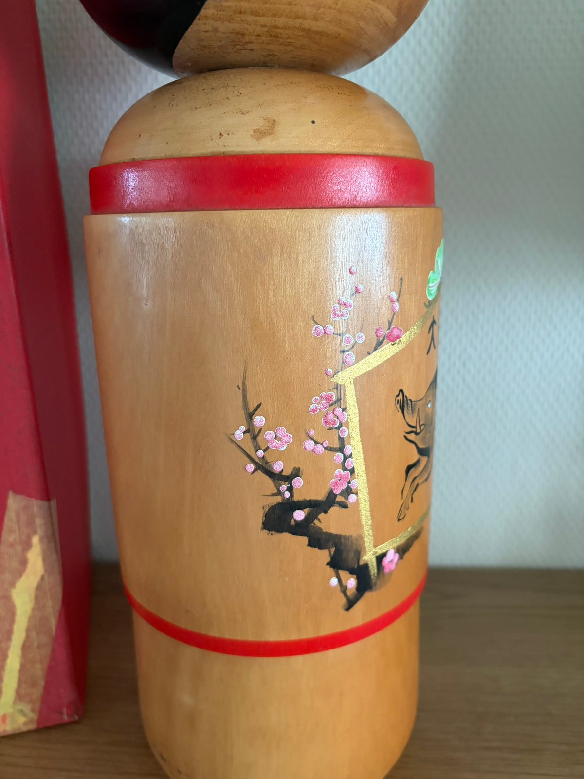 Exclusive HUGE Sosaku kokeshi by Sato Kouson