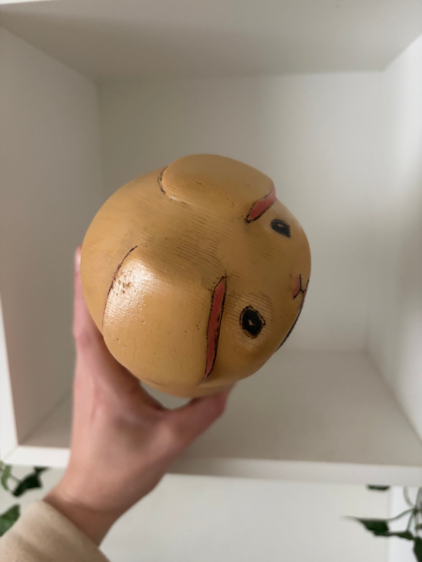 Modern Sosaku kokeshi by Yuko Yamazaki is part of her Easter Series - With box
