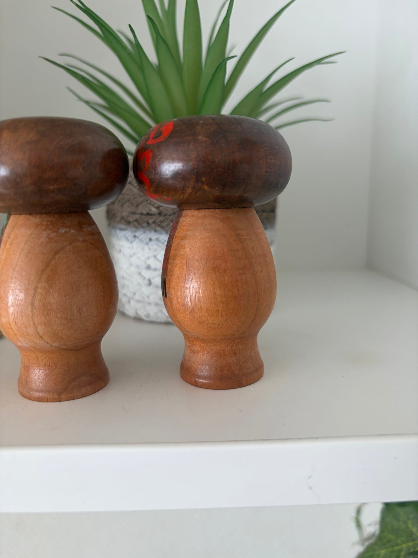 Vintage set Sosaku kokeshi by Kato Masami (1925-)