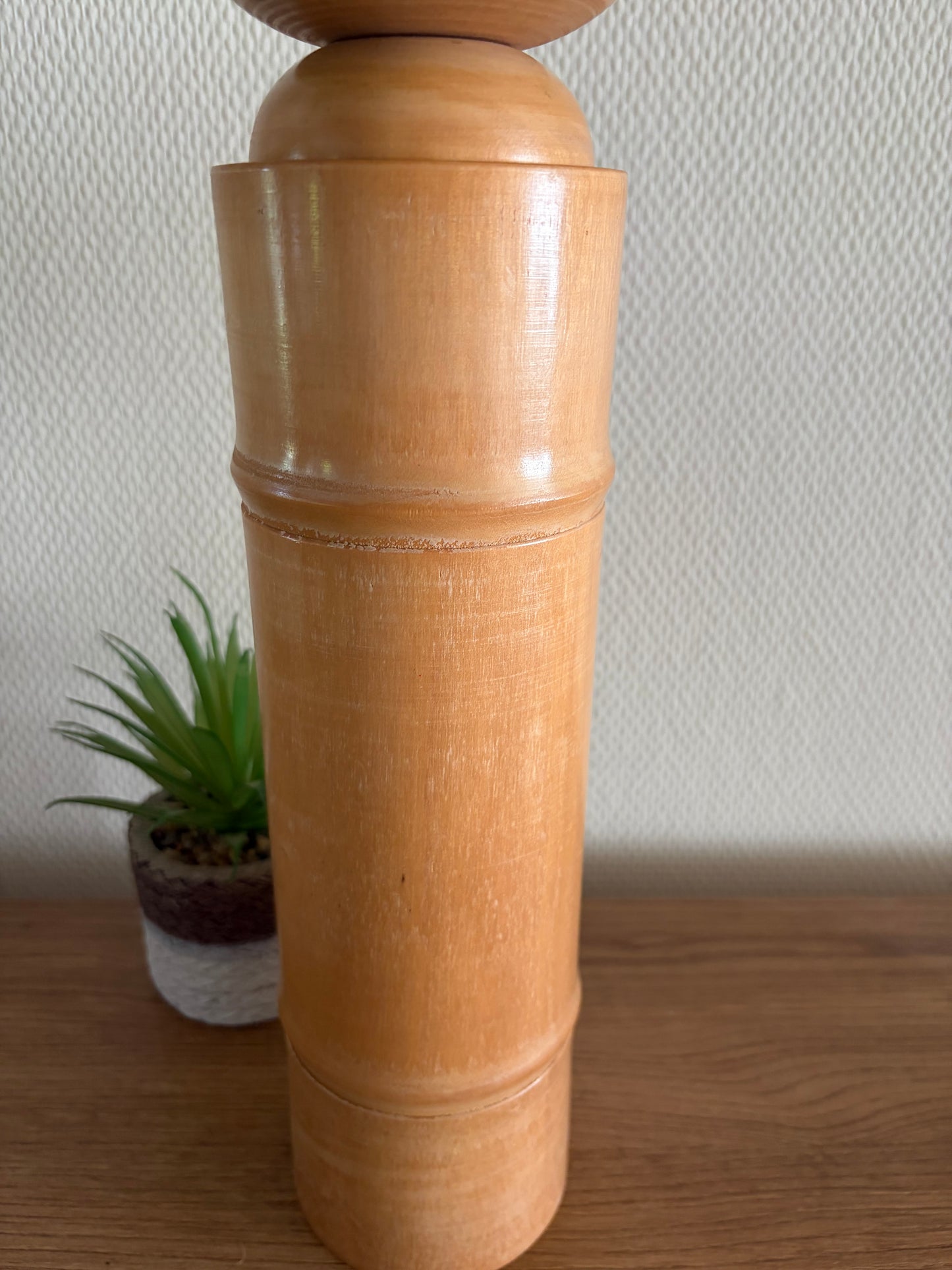Rare vintage Sosaku kokeshi by Sato Kouson