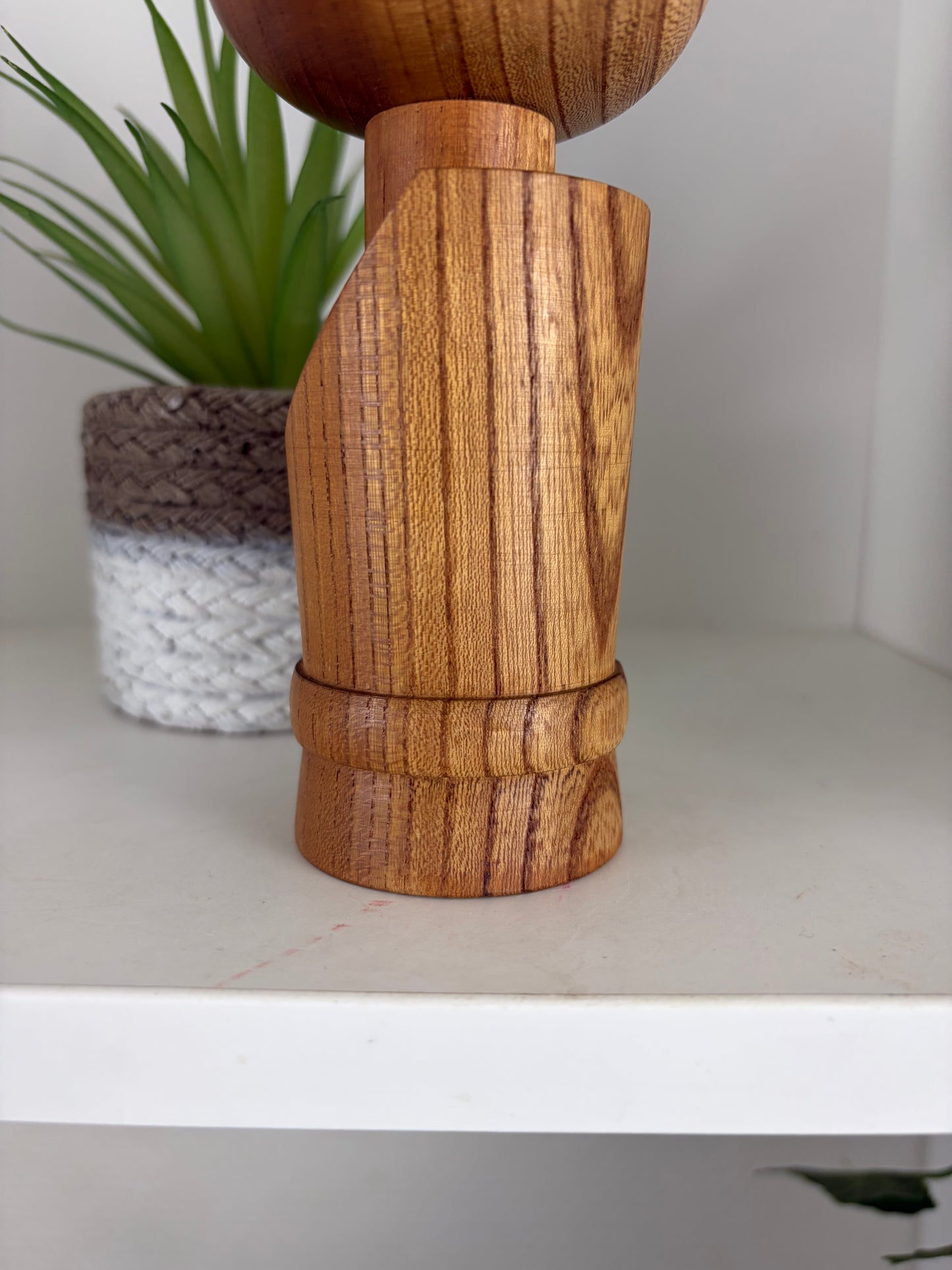 Rare vintage Sosaku kokeshi by Aida Seiho (Harumine) (1926-1998)