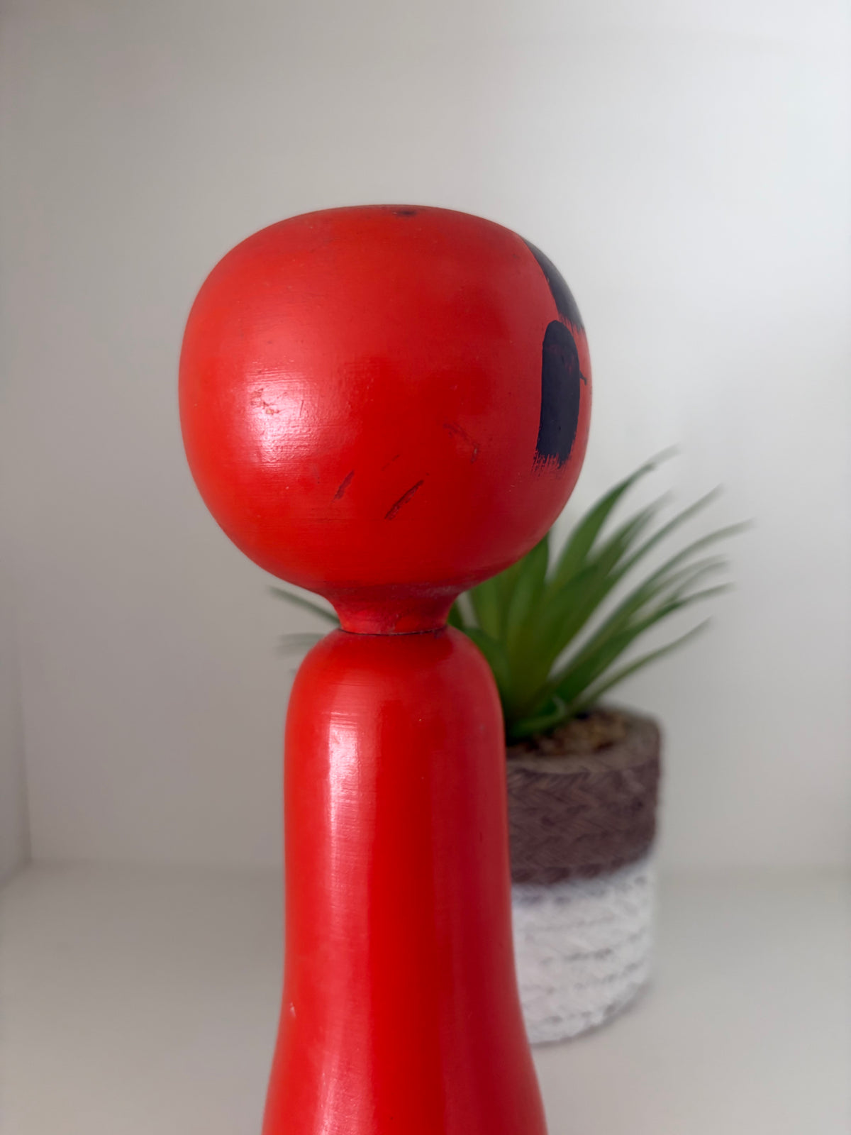 Rare vintage Sosaku kokeshi by Hideo Ishihara (1925-1999)