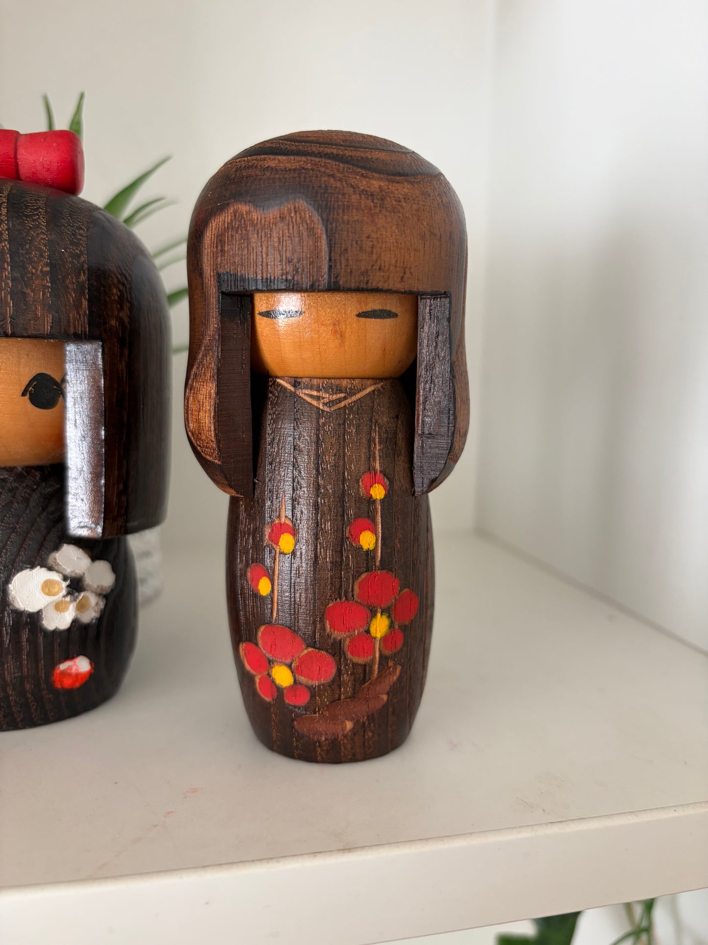 Set off 3 vintage Sosaku kokeshi