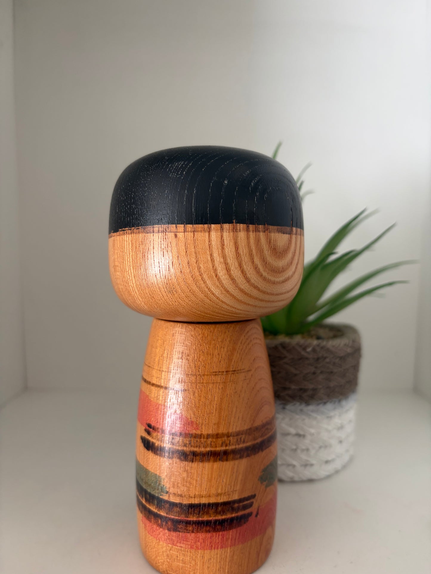 vintage creative kokeshi made by Sanpei Yamanaka (1926-2012)