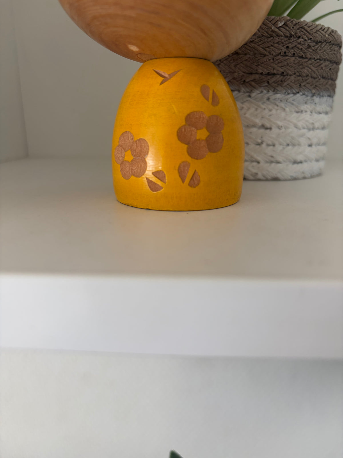 Rare Vintage Creative Kokeshi by Kano Chiyomatsu (1935-)