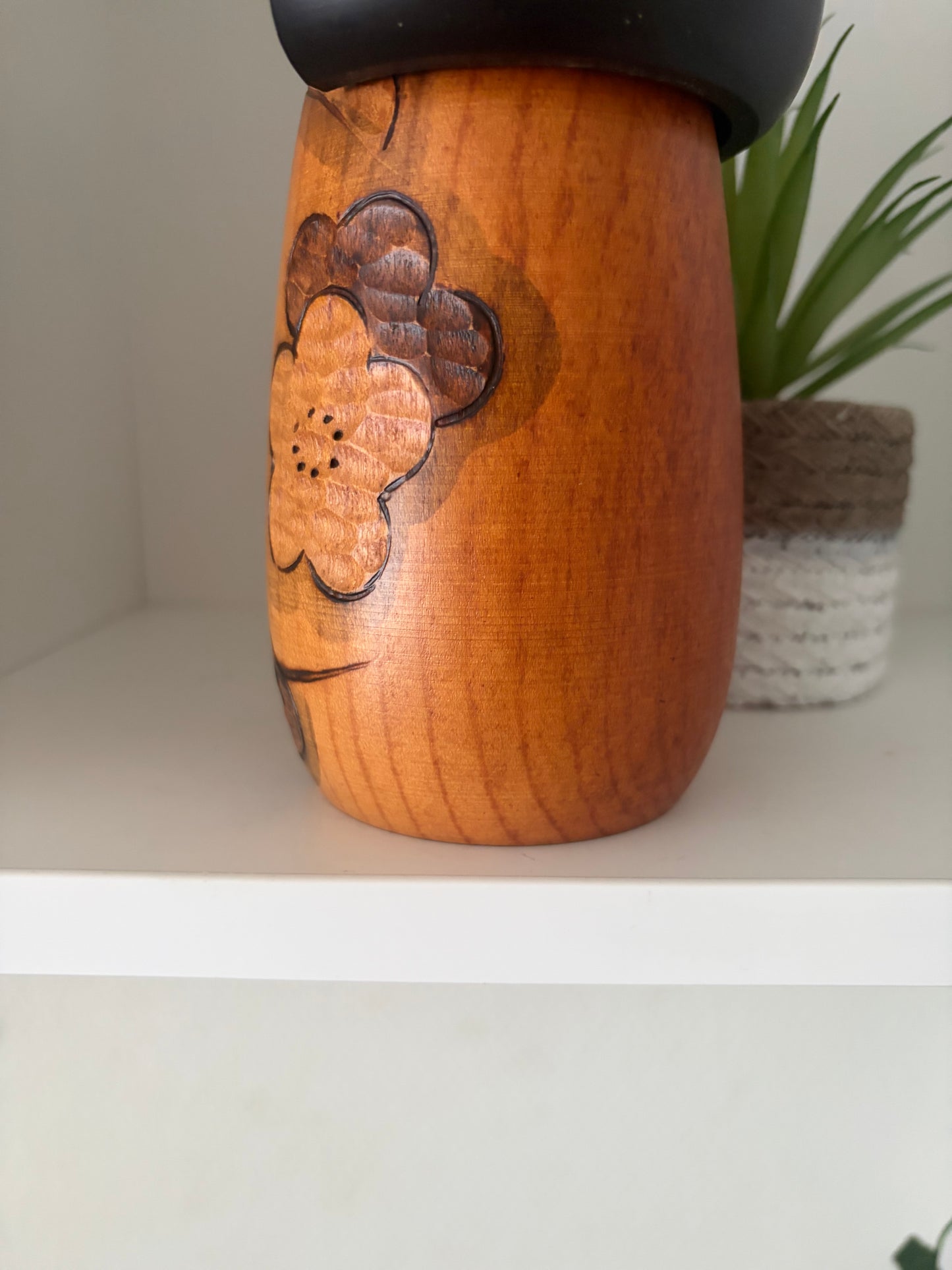 Vintage Gumma Kokeshi by Masae Fujikawa (1942-2015)