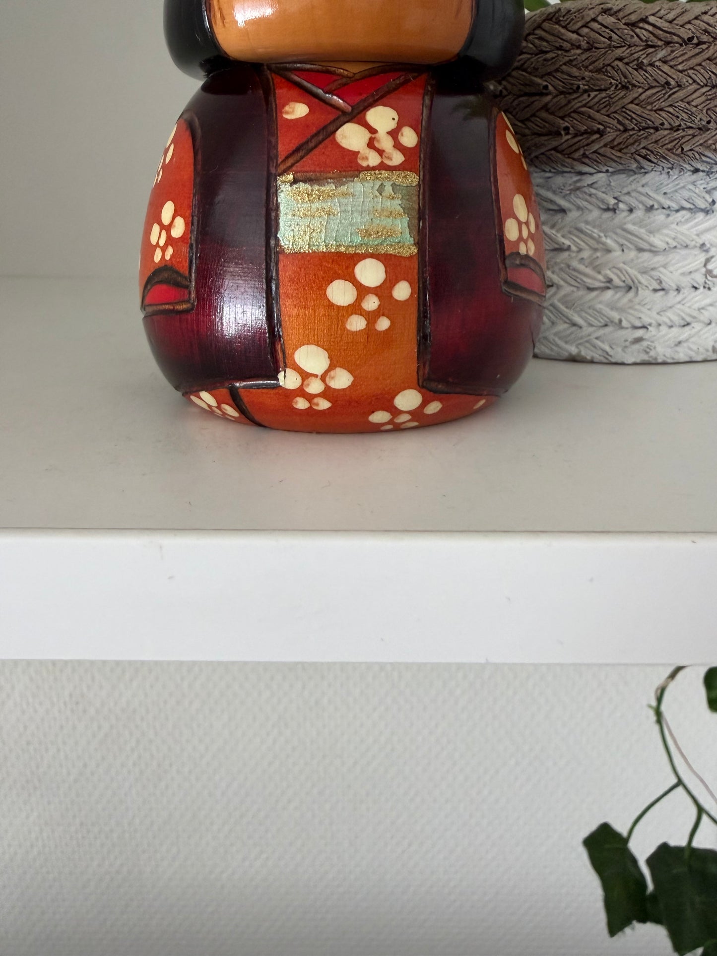 Rare Vintage creative kokeshi by Toshio Sekiguchi (1947-)
