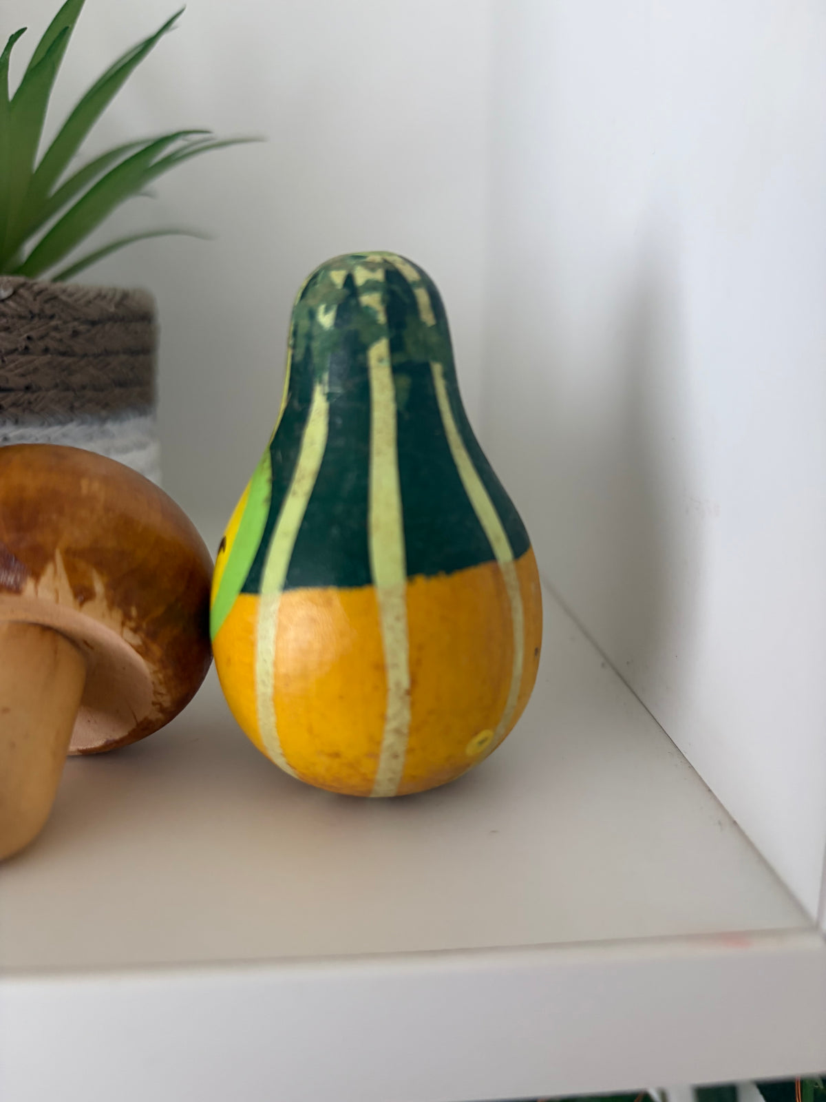 Rare vintage set of mixed vegetables kokeshi by Hiroe Fukushima