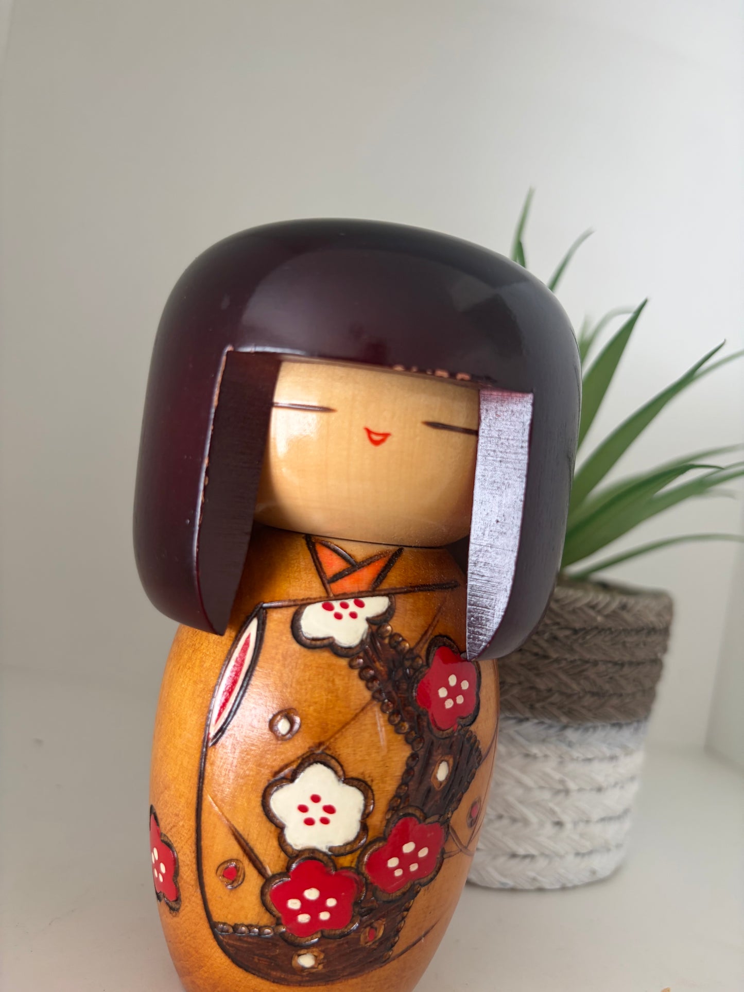 Vintage Gumma kokeshi by Sumitani Kohji