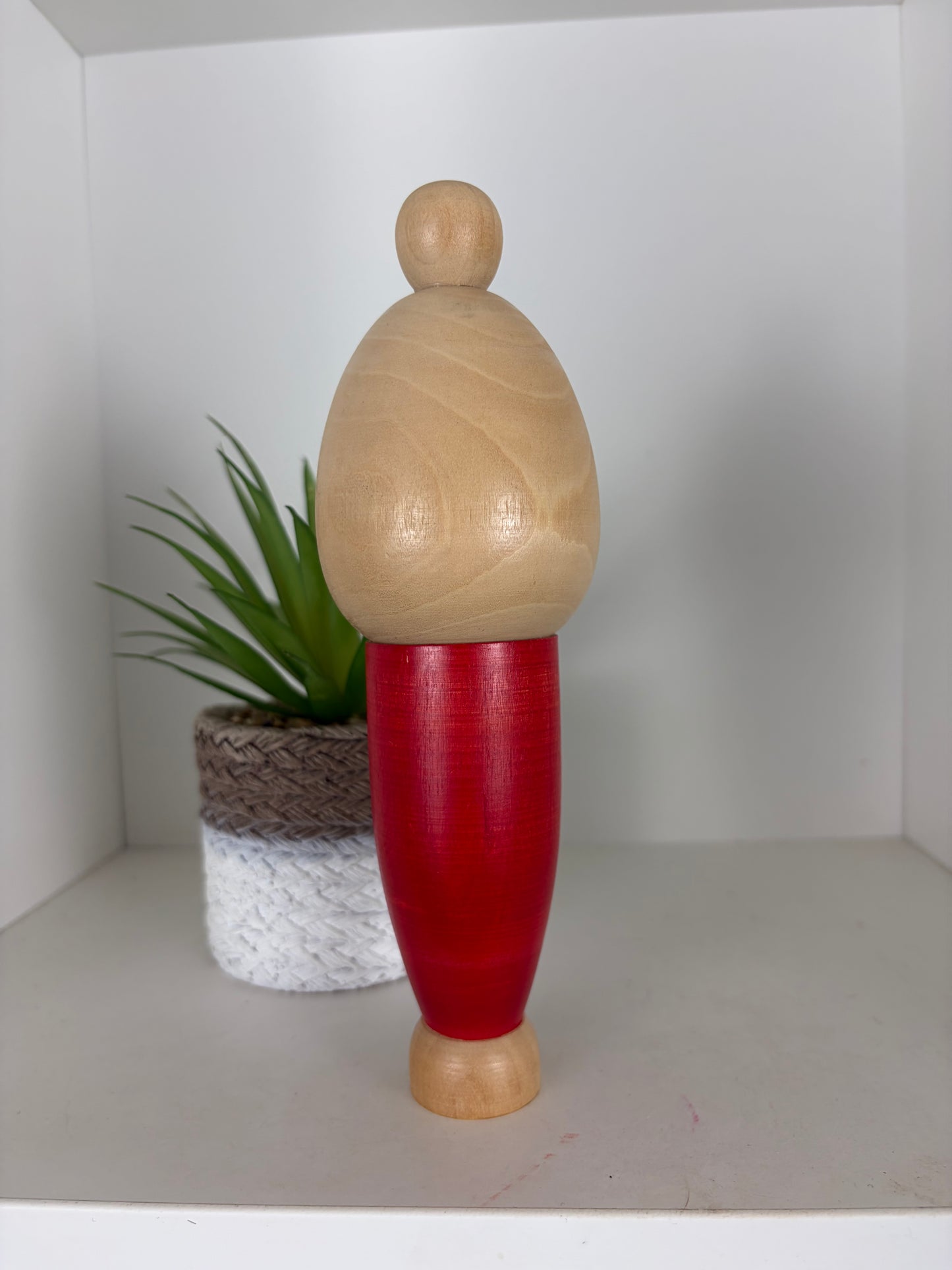 Vintage Sosaku kokeshi by Sato Suigai (1920-)