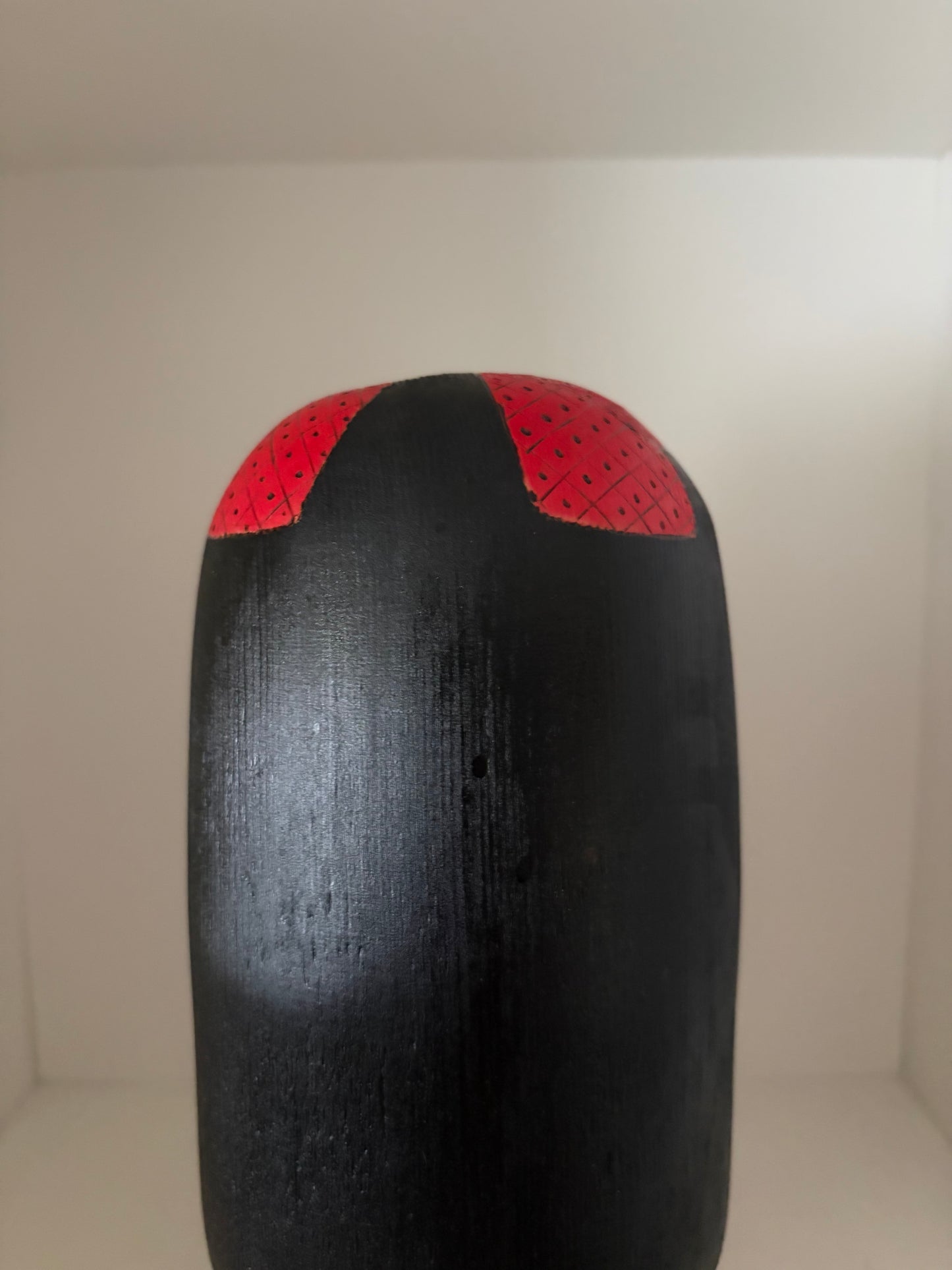 Modern Sosaku kokeshi by Yuko Yamazaki is part of her Easter Series - With box