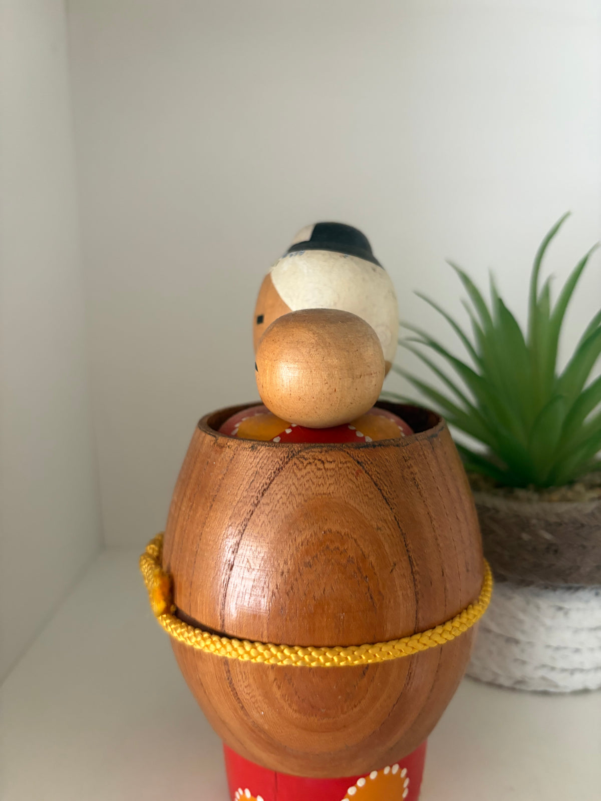 Vintage Sosaku kokeshi Mother and child