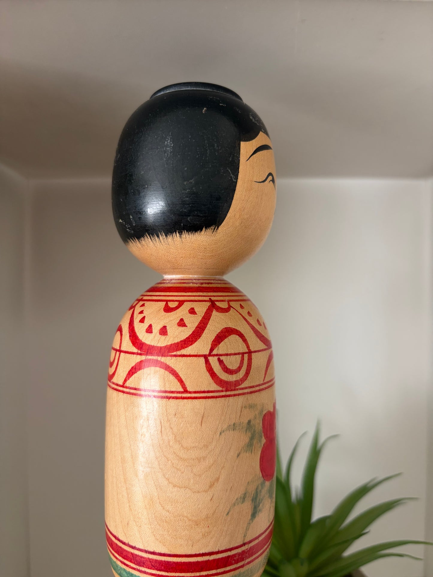 Vintage Tsugaro Kokeshi by Okuse Tetsunori (1940-1992)