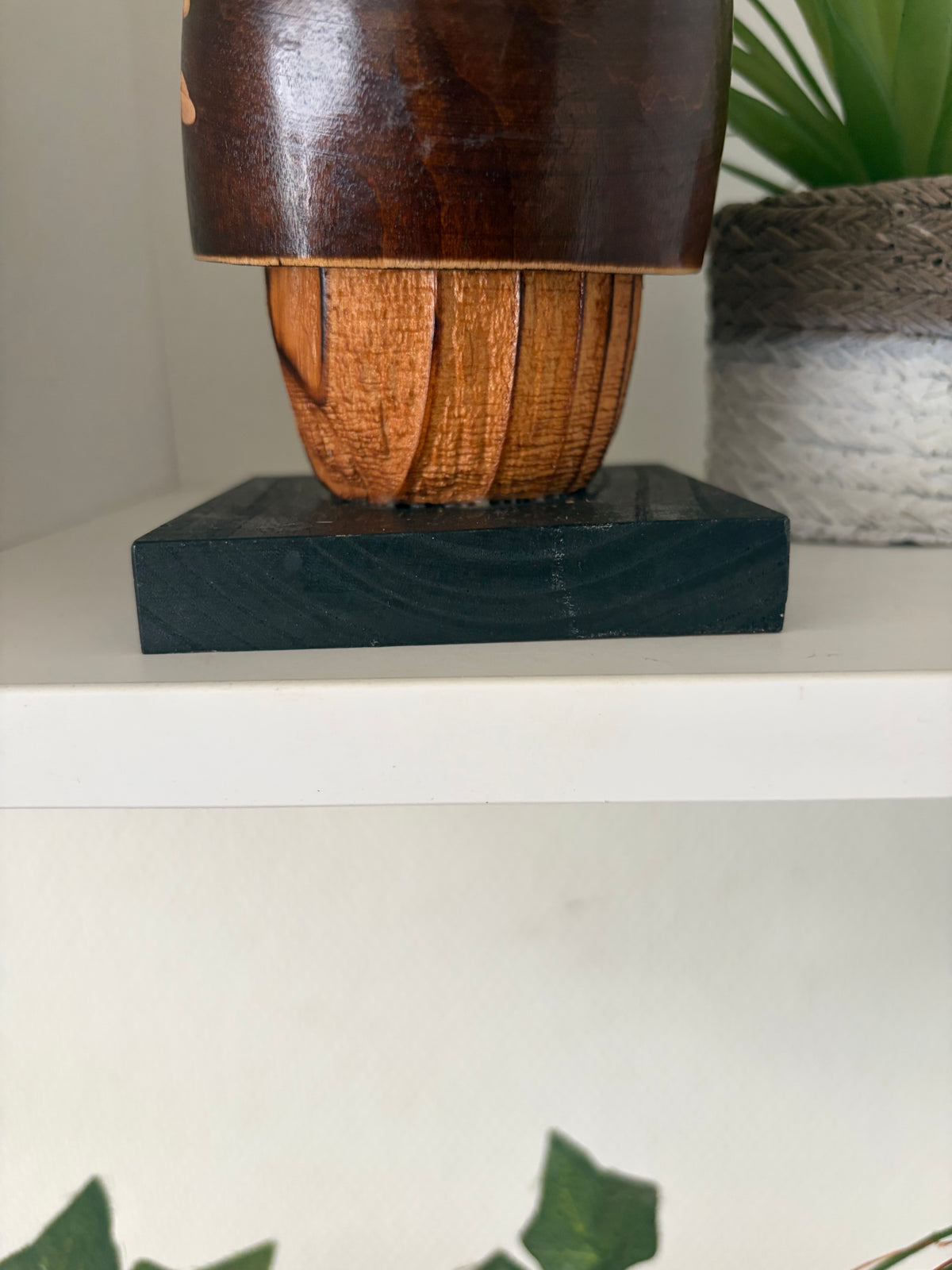 Vintage Sosaku kokeshi by Isamu Yamakawa - Mother and child
