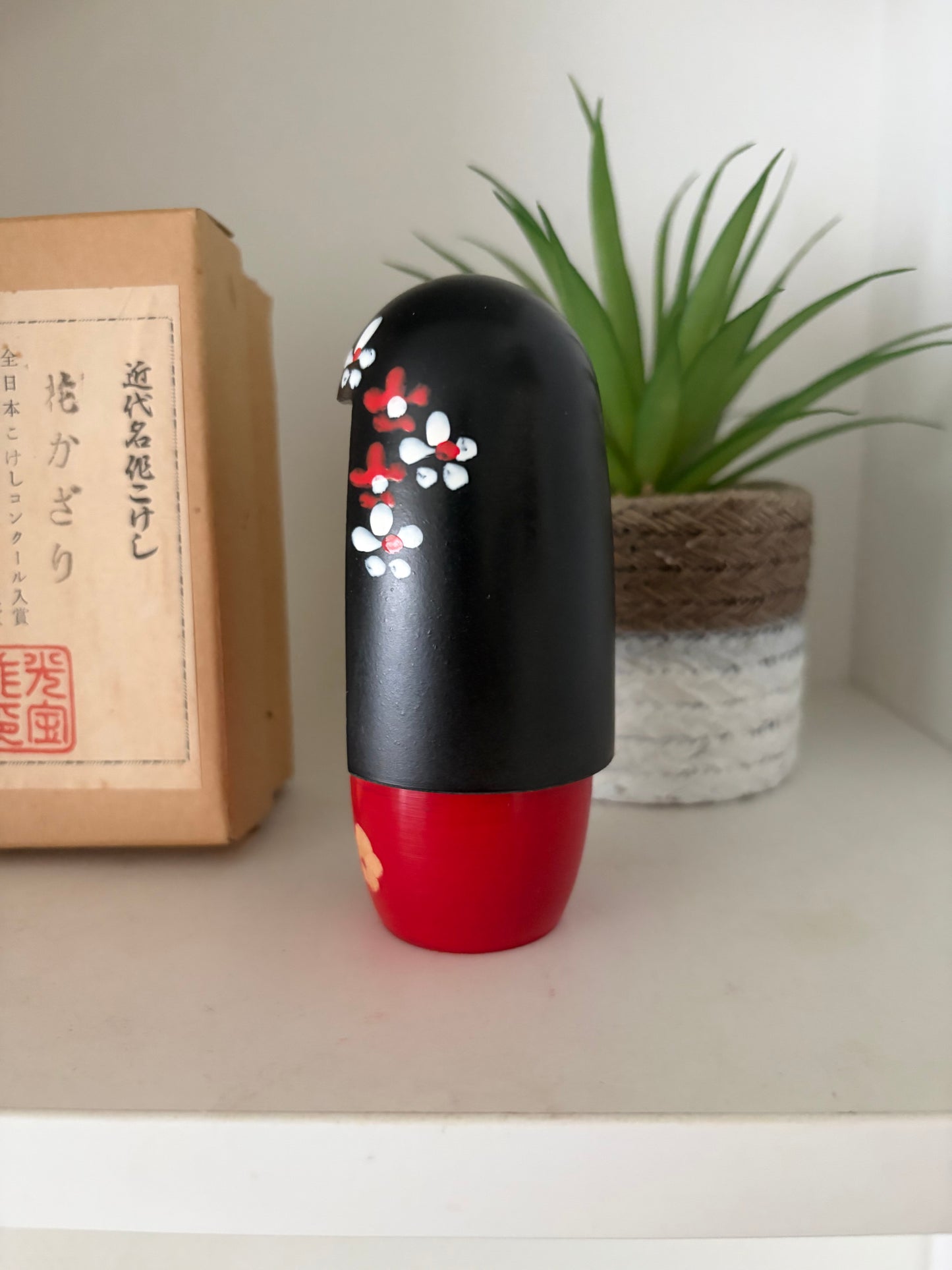 Beautiful vintage Gumma kokeshi by Koho