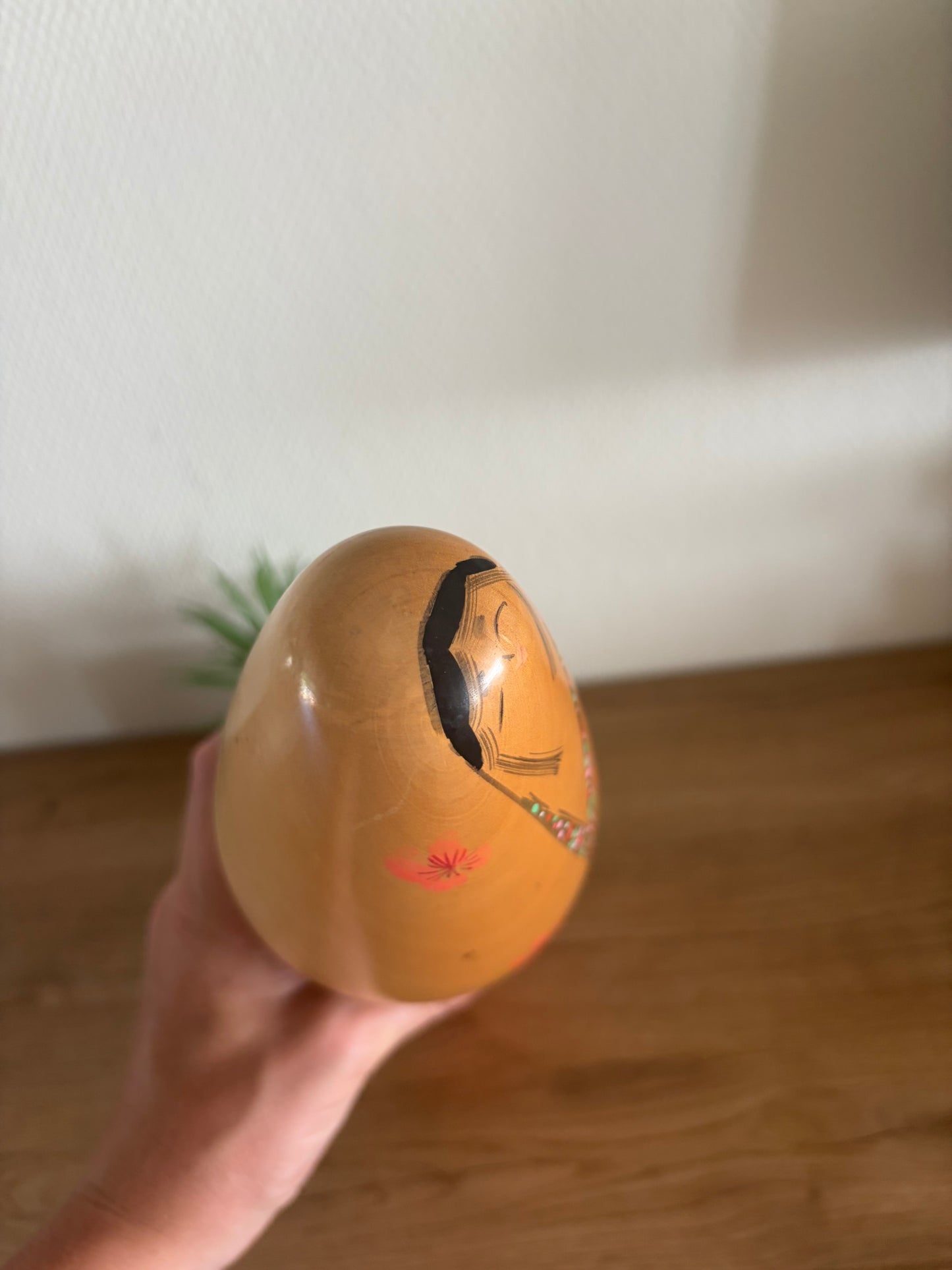 Rare vintage Sosaku kokeshi by Takahashi Hashime (1918-2002)