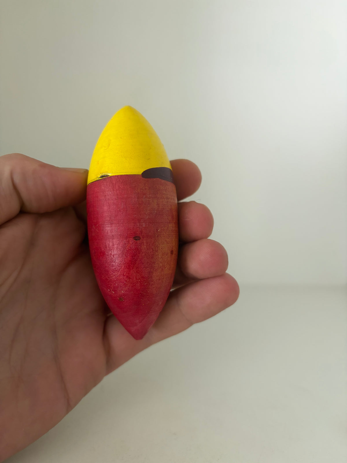 Rare vintage mix of vegetables kokeshi by Hiroe Fukushima