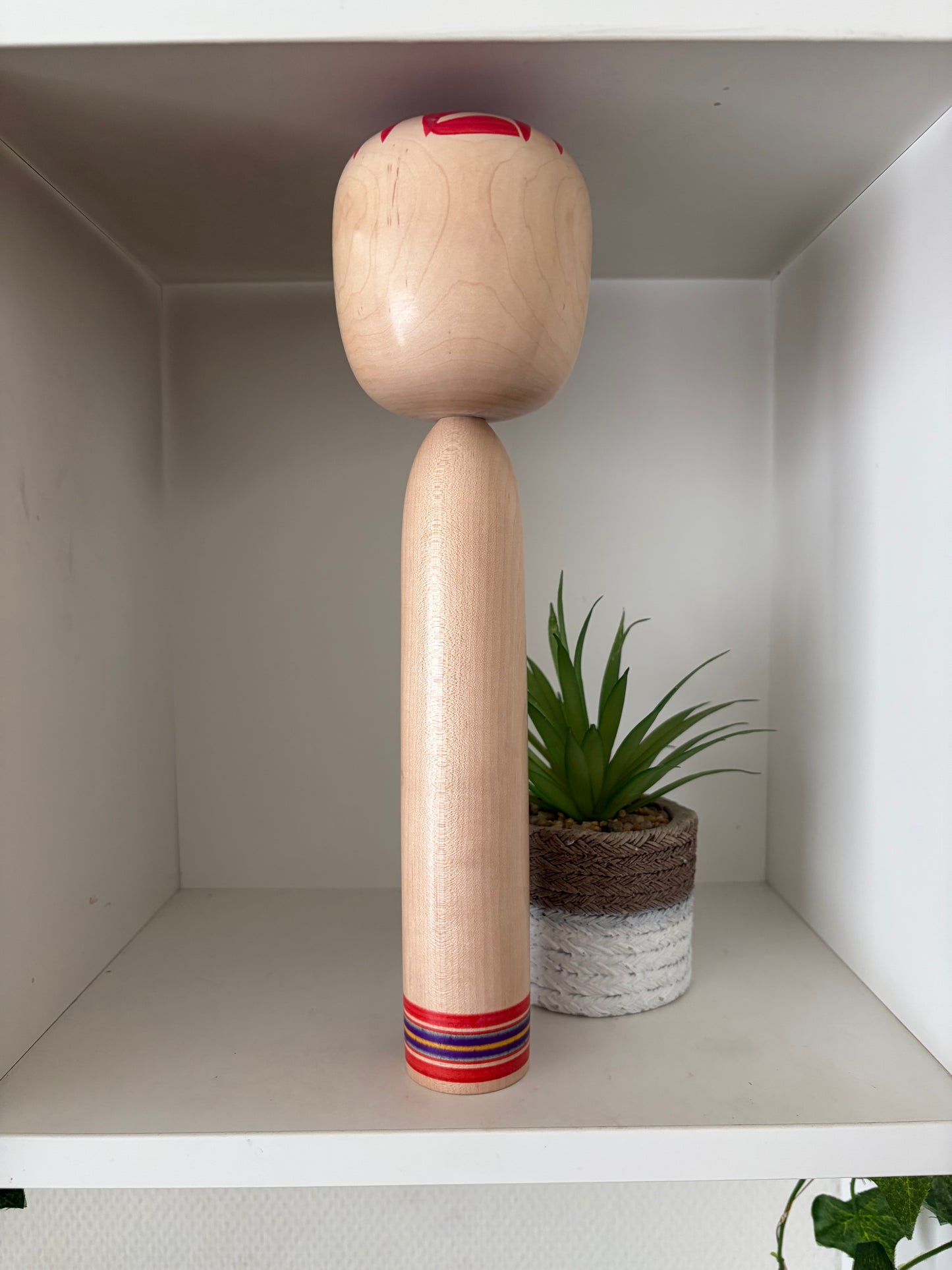 Lovely vintage Togatta kokeshi by Sato Tomio