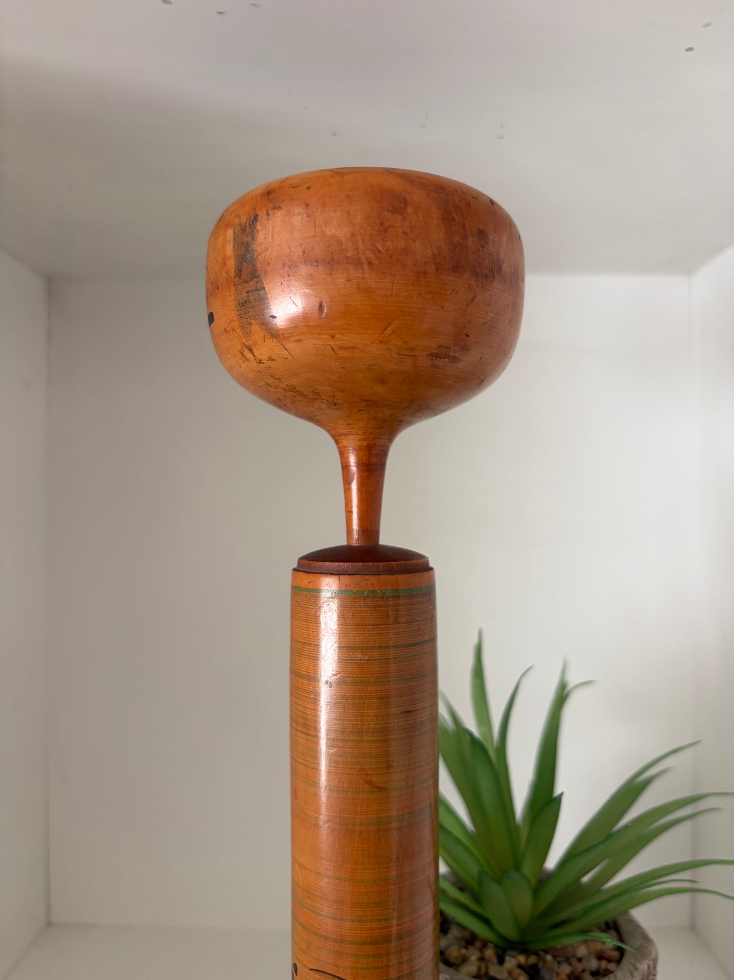 Rare Vintage Creative Kokeshi By Kahei Katase (1922-2015)