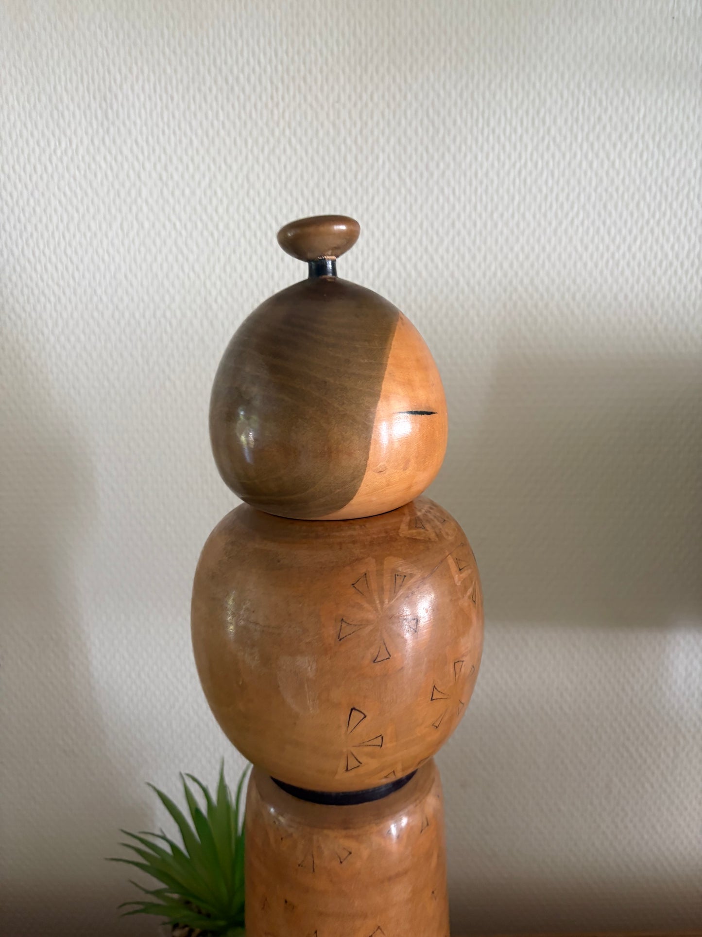 Rare Vintage Creative Kokeshi By Sadao Kishi (1932-1998)- XL 45cm