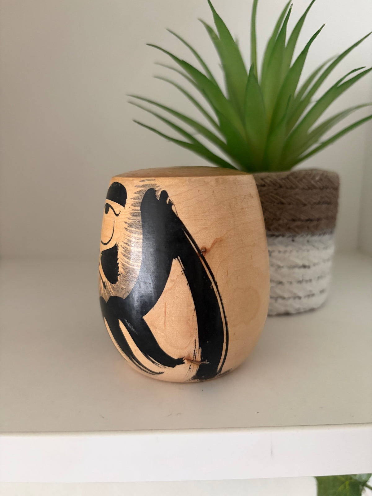 Vintage Daruma kokeshi